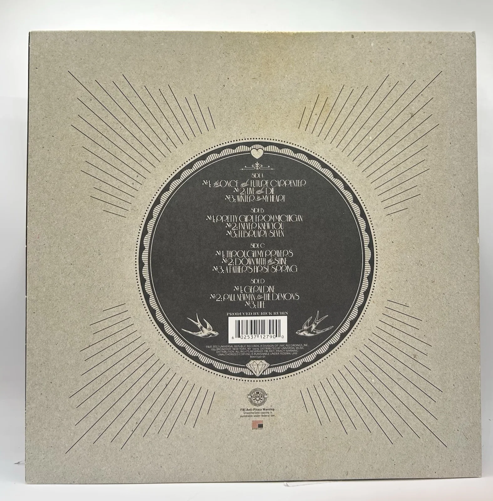 The Avett Brothers Signed The Carpenter Vinyl Scott Seth Joe Signed PSA/DNA, image 5