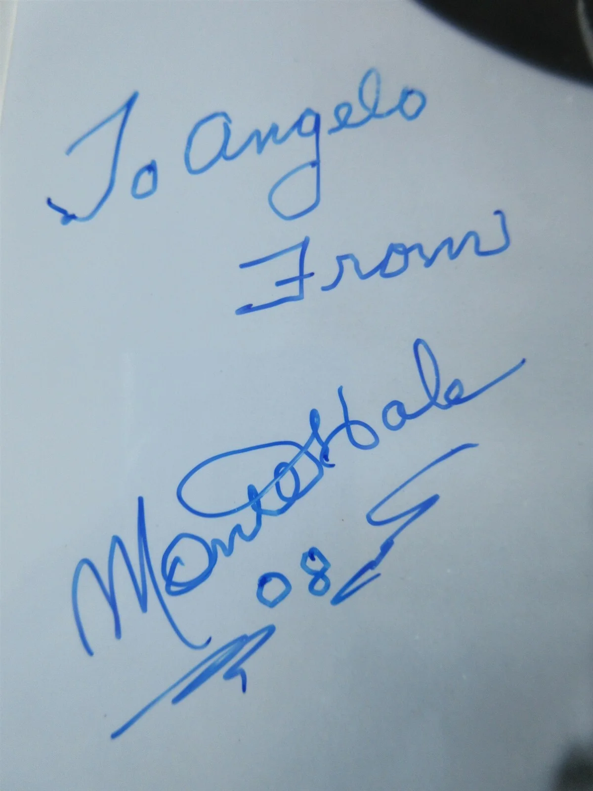 Monte Hall — Singing Cowboy MONTE HALE Signed Photo 8" x 10" Autry National Center, изображение 2