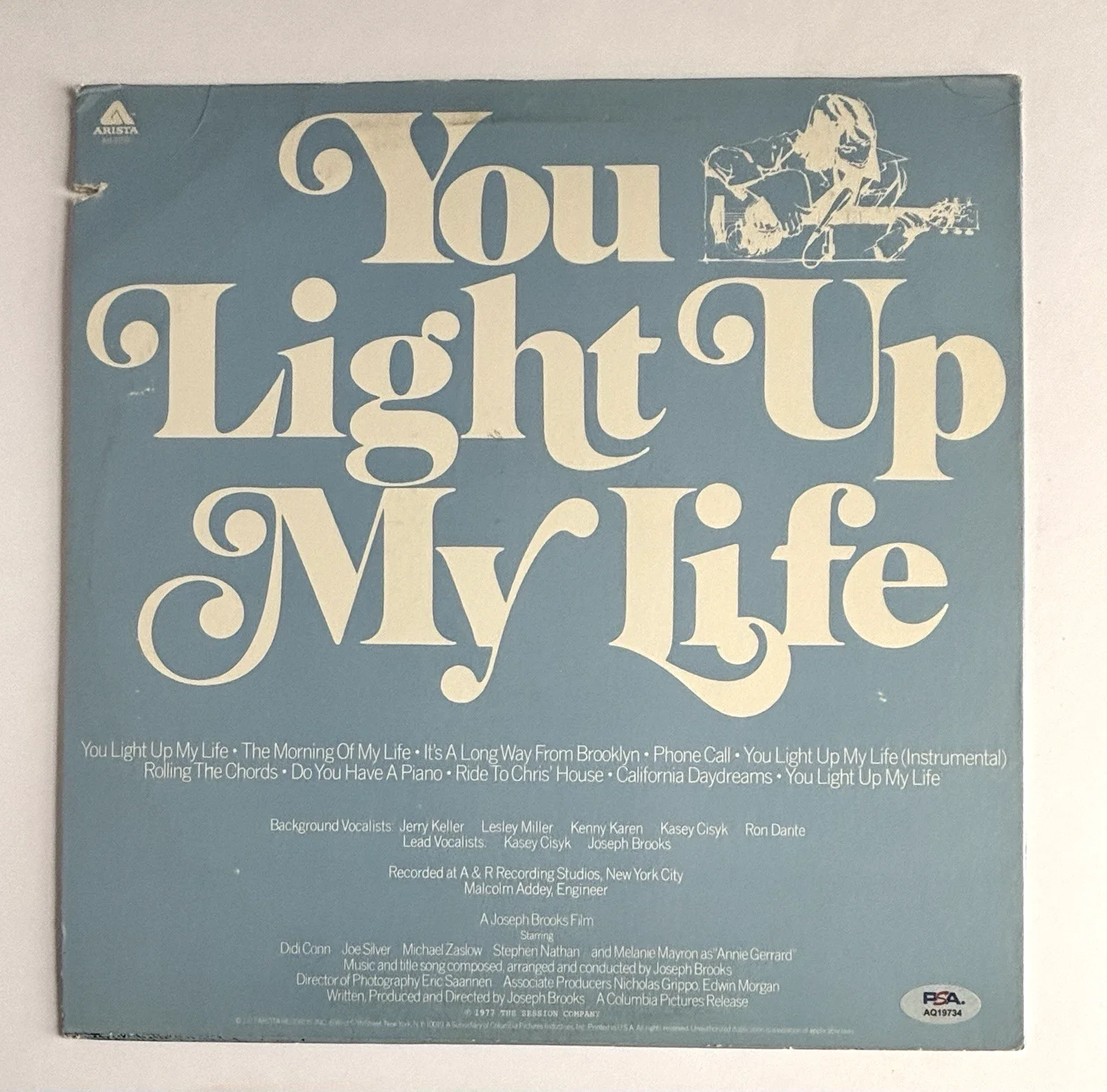DEBBY BOONE Signed ORIGINAL SOUNDTRACK Vinyl LP PSA DNA COA You Light Up My Life, изображение 3