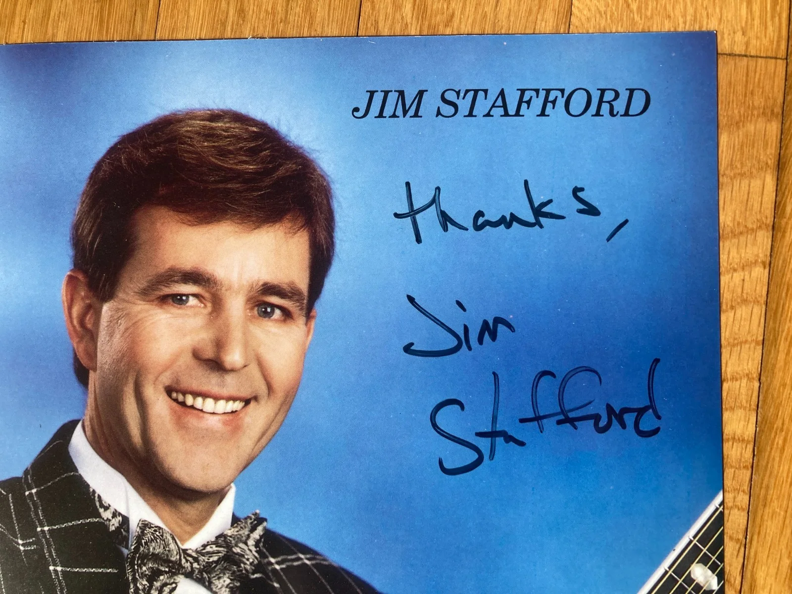 Jim Stafford Signed Autographed 8x10 Photo Spiders and Snakes Swamp Witch, image 2