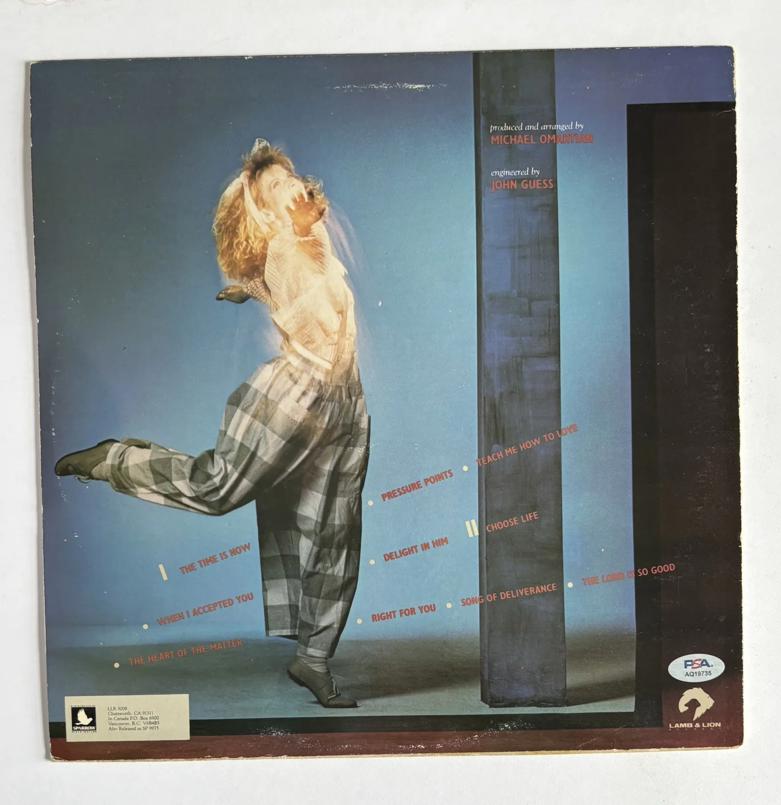 DEBBY BOONE Signed CHOOSE LIFE Vinyl LP PSA DNA COA You Light Up My Life PAT, изображение 3