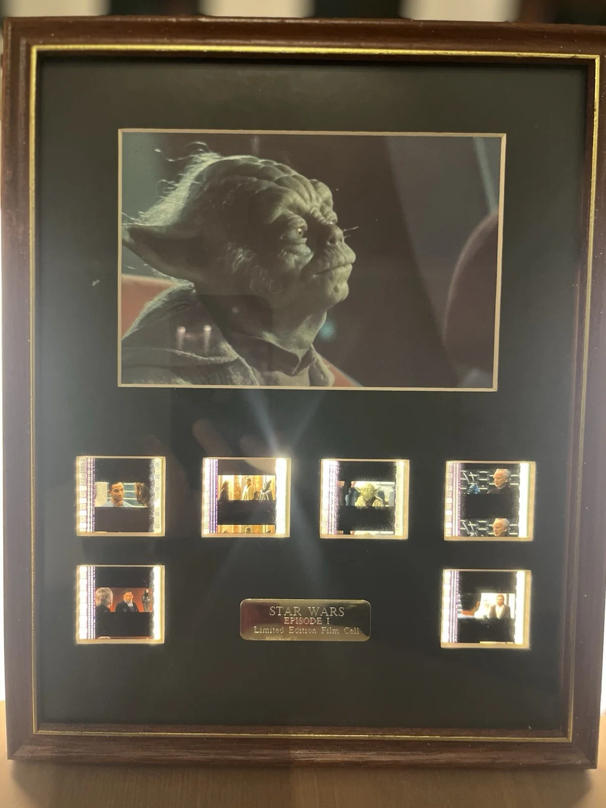 Star Wars Episode I Limited Edition Film Cell Yoda, image 2