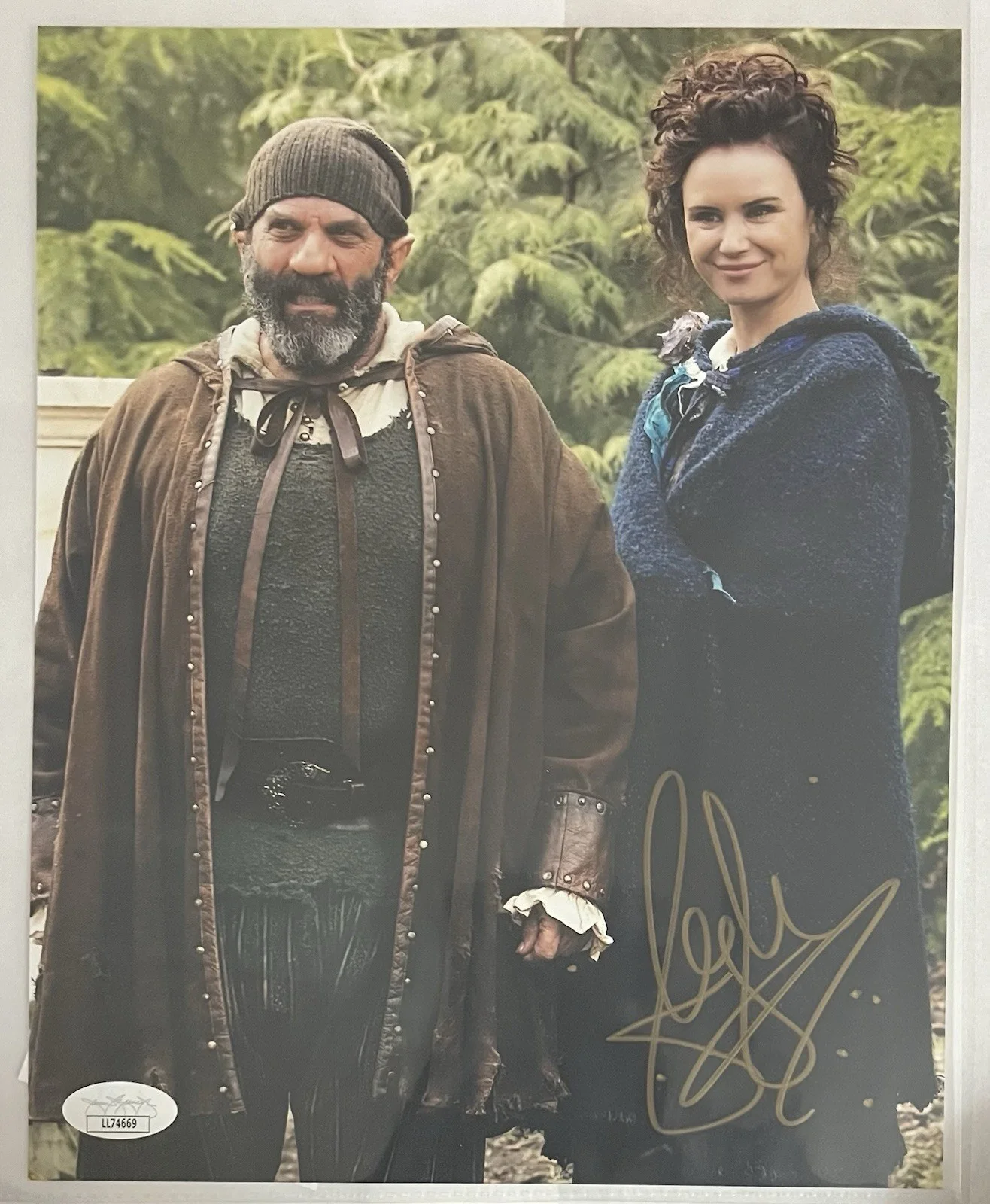 Keegan Connor Tracy — Keegan Connor Tracy Signed Blue Fairie From Once Upon A Time 8x10 Photo JSA COA, image 2