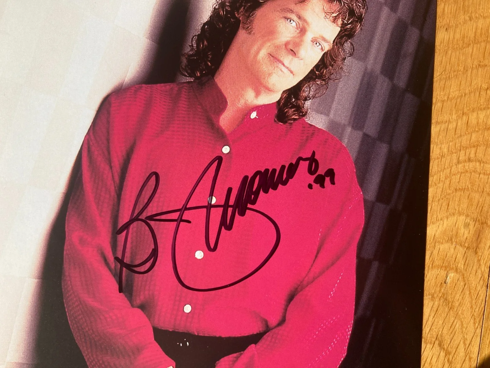 B.J. Thomas Signed Autographed 8x10 Photo Hooked on a Feeling Raindrops, image 2