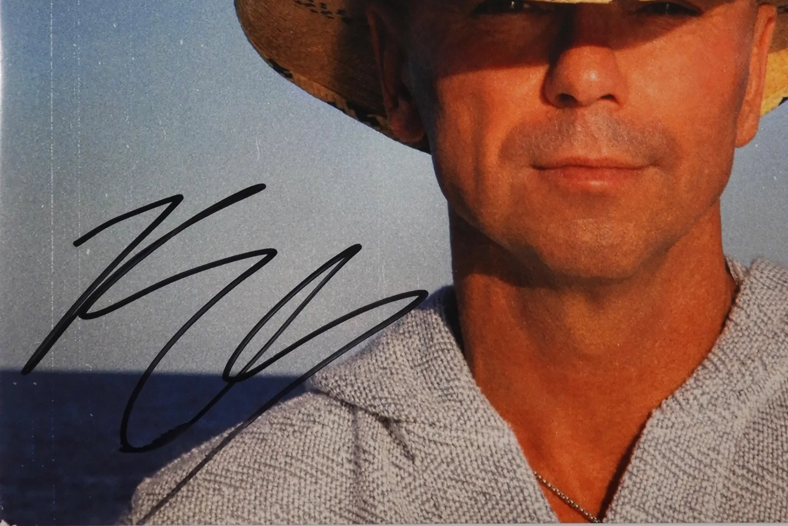 Kenny Chesney JSA Signed Autograph Album Record Vinyl Born, image 2