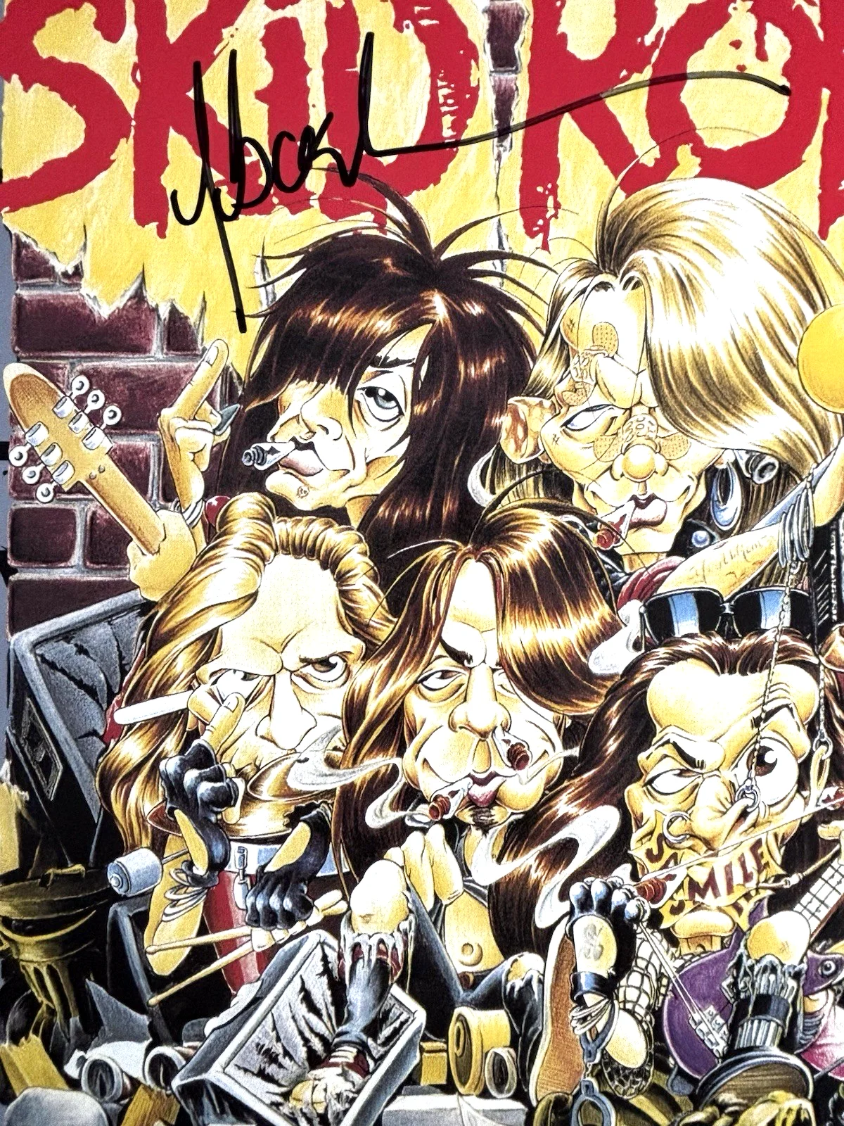 SEBASTIAN BACH Signed SKID ROW B-SIDES NEW LP Vinyl Record Album PSA DNA COA, изображение 3