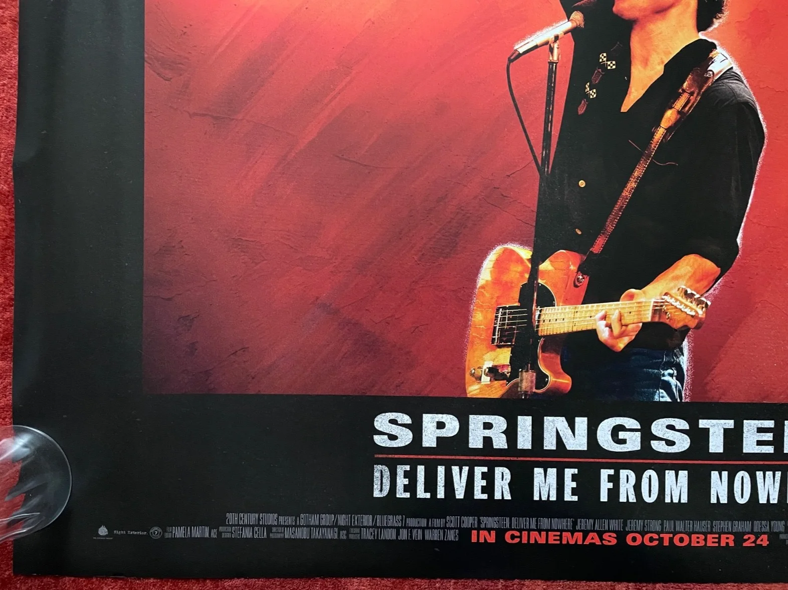SPRINGSTEEN: DELIVER ME FROM NOWHERE (2025) Original UK Quad Movie Film Poster, изображение 4