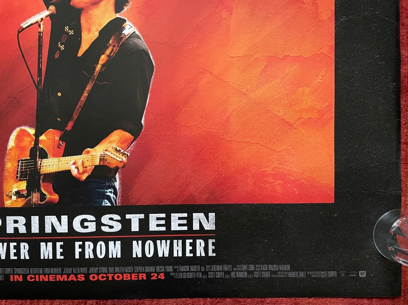 SPRINGSTEEN: DELIVER ME FROM NOWHERE (2025) Original UK Quad Movie Film Poster, изображение 5