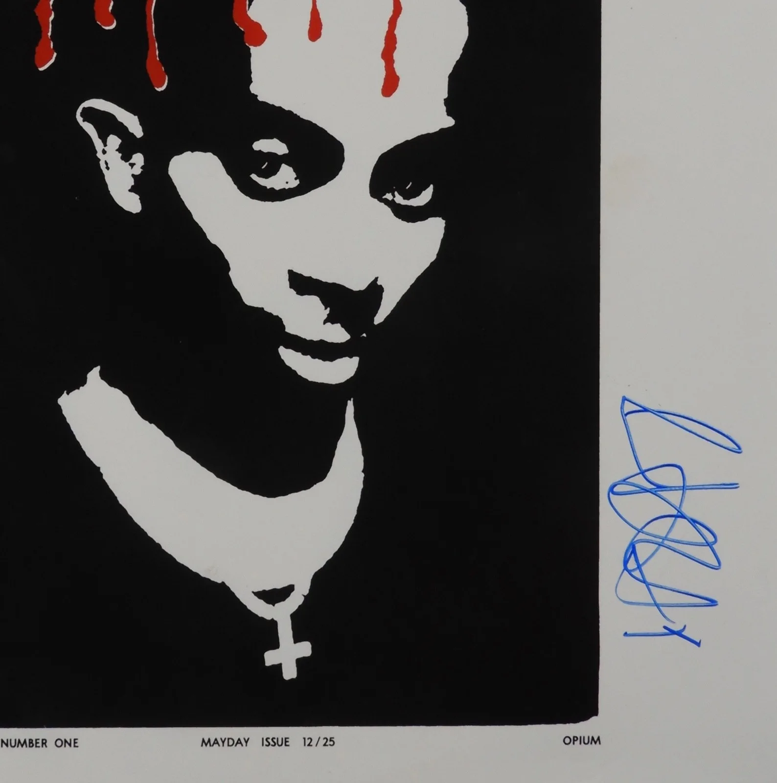 PLAYBOI CARTI JSA Signed Autograph Record Album Vinyl Red, image 2
