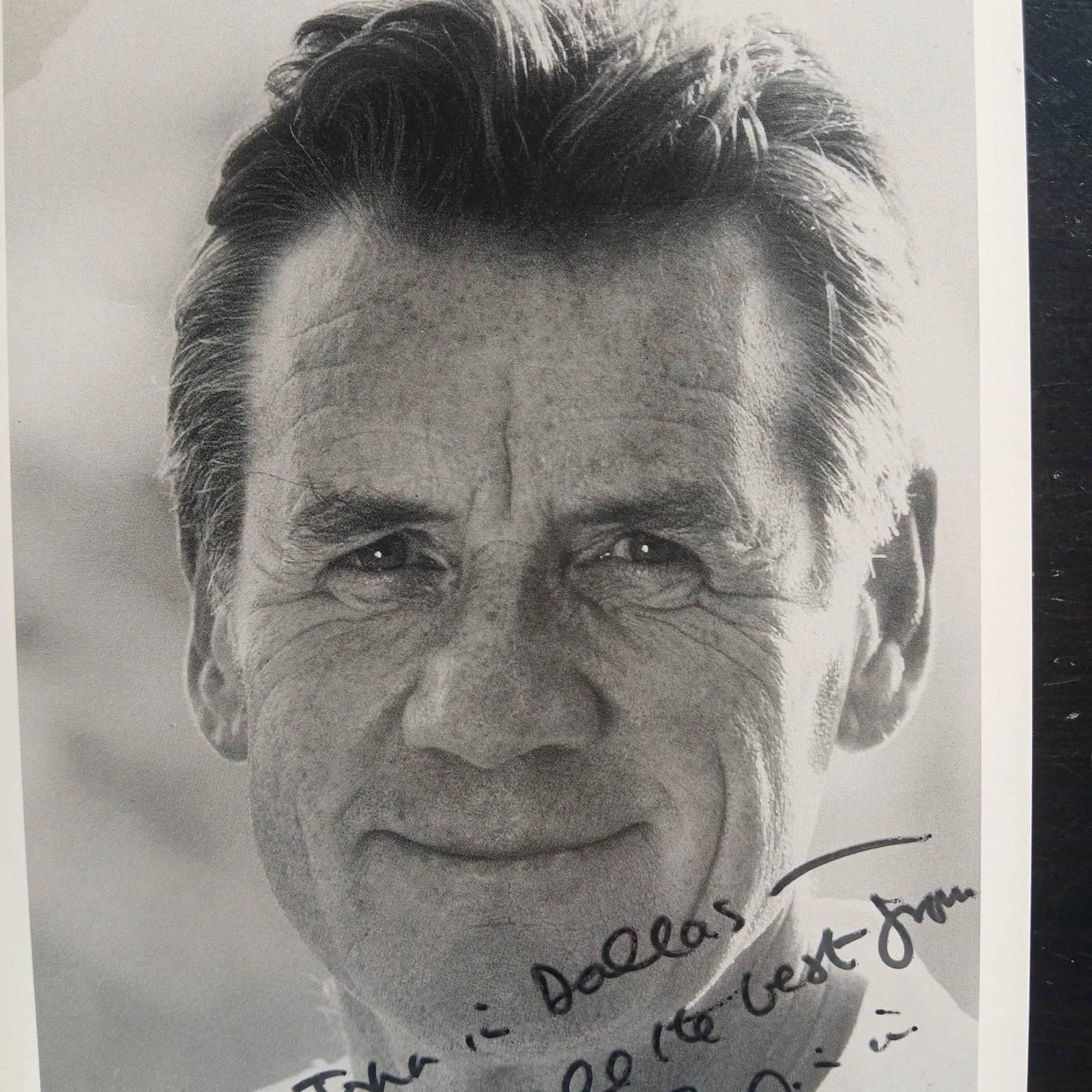 Michael Palin — Michael Palin SIGNED 6x8 Picture 'John' Long Inscription Monty Python Actor, image 3