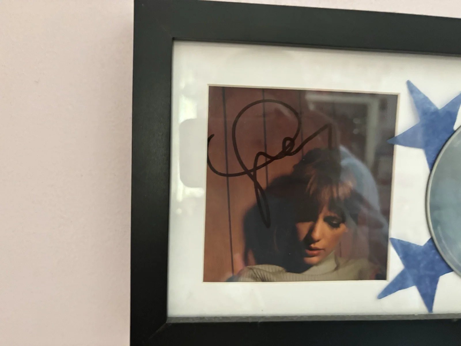 Taylor Swift Midnights Autographed CD Moonstone Signed in Frame with confetti, image 3