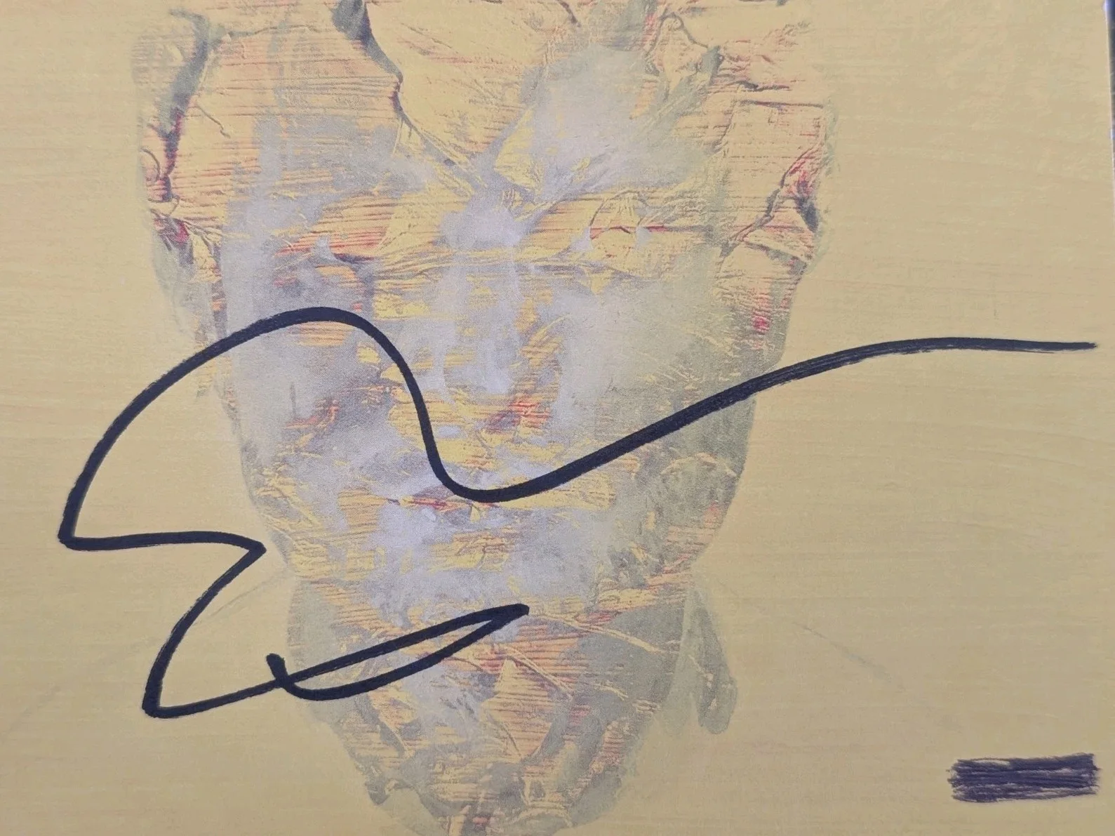 Ed Sheeran Subtract CD with Hand Signed Art Card Autograph, image 2