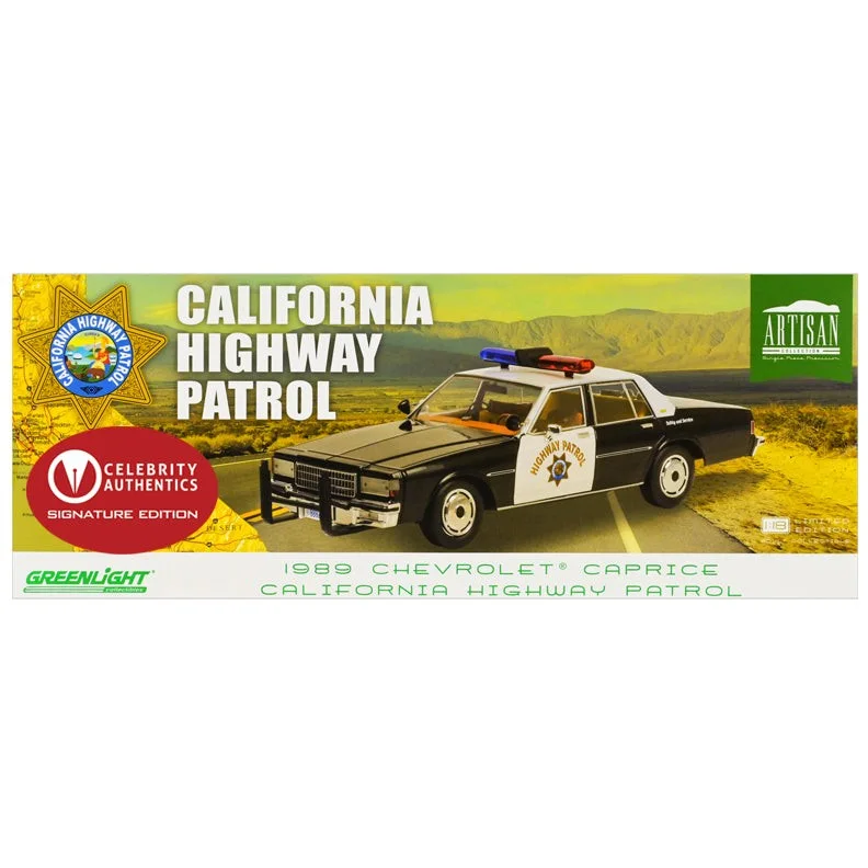 Mel Gibson, Danny Glover — Mel Gibson, Danny Glover Autographed Lethal Weapon 1:18 1989 Caprice Police Car, image 5