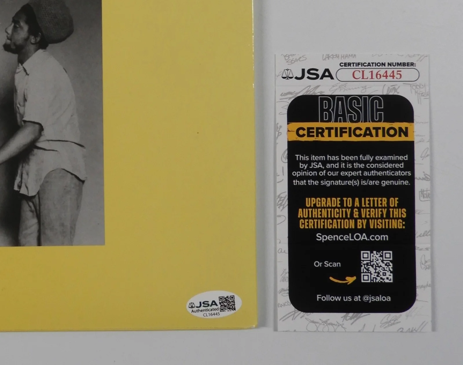 Bad Brains H.R. Signed JSA Autograph Album Vinyl Rock For Light HR, image 5
