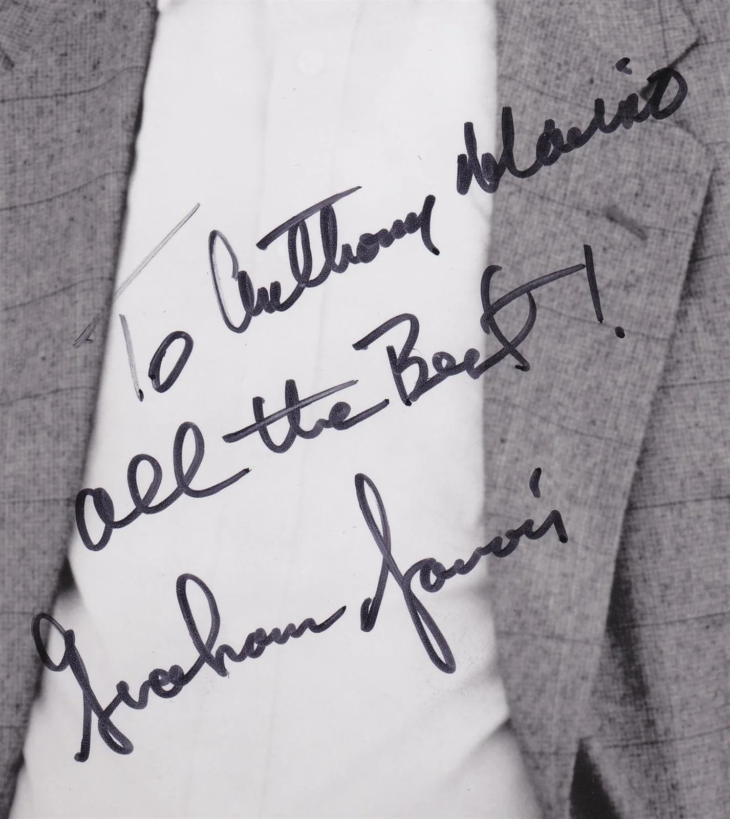 Graham Powley Jarvis (Mary Hartman) Authentic Signed Autograph 8x10 Photo, изображение 2