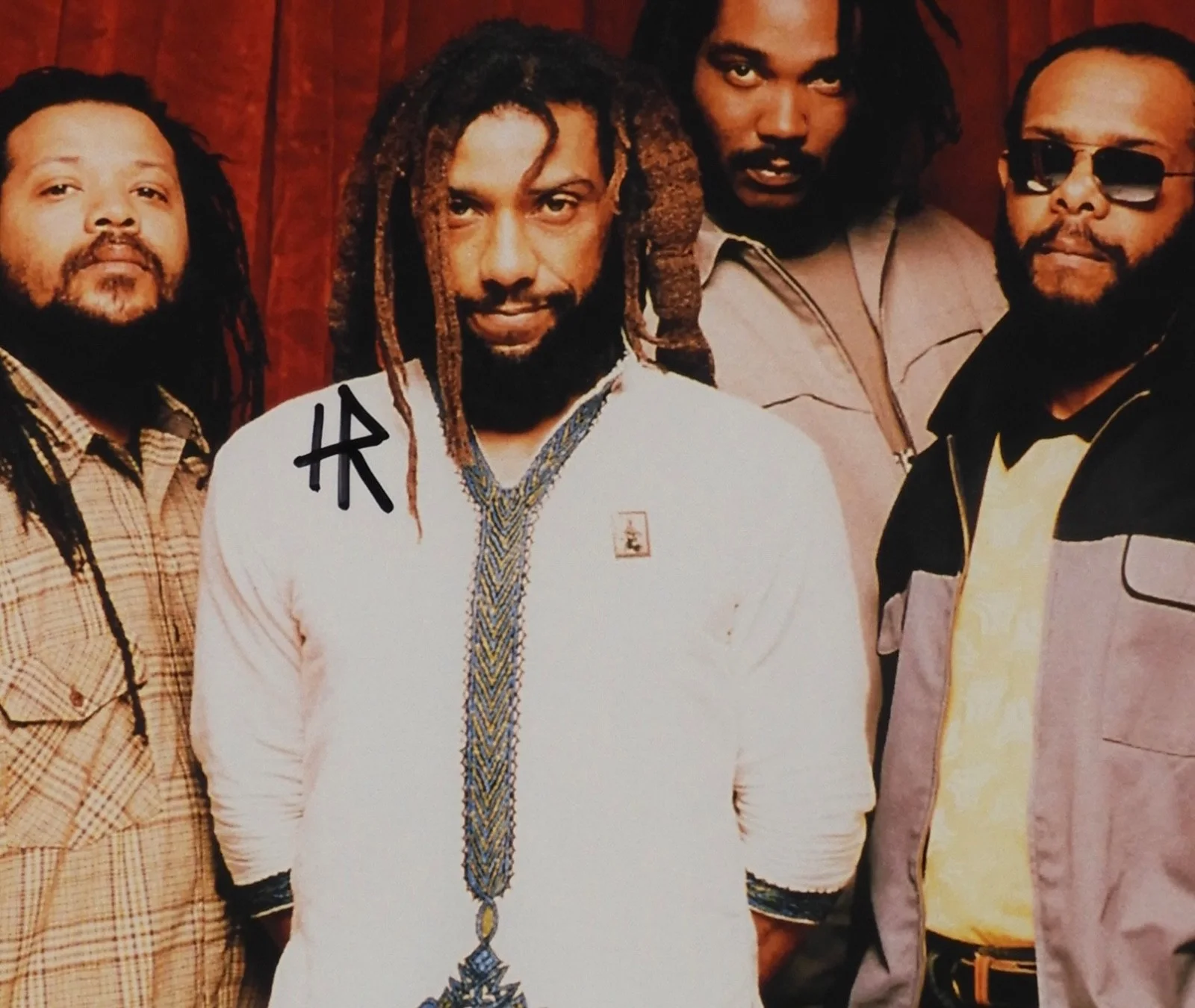 Bad Brains H.R. Signed JSA Autograph Album Vinyl God Of Love HR, изображение 3