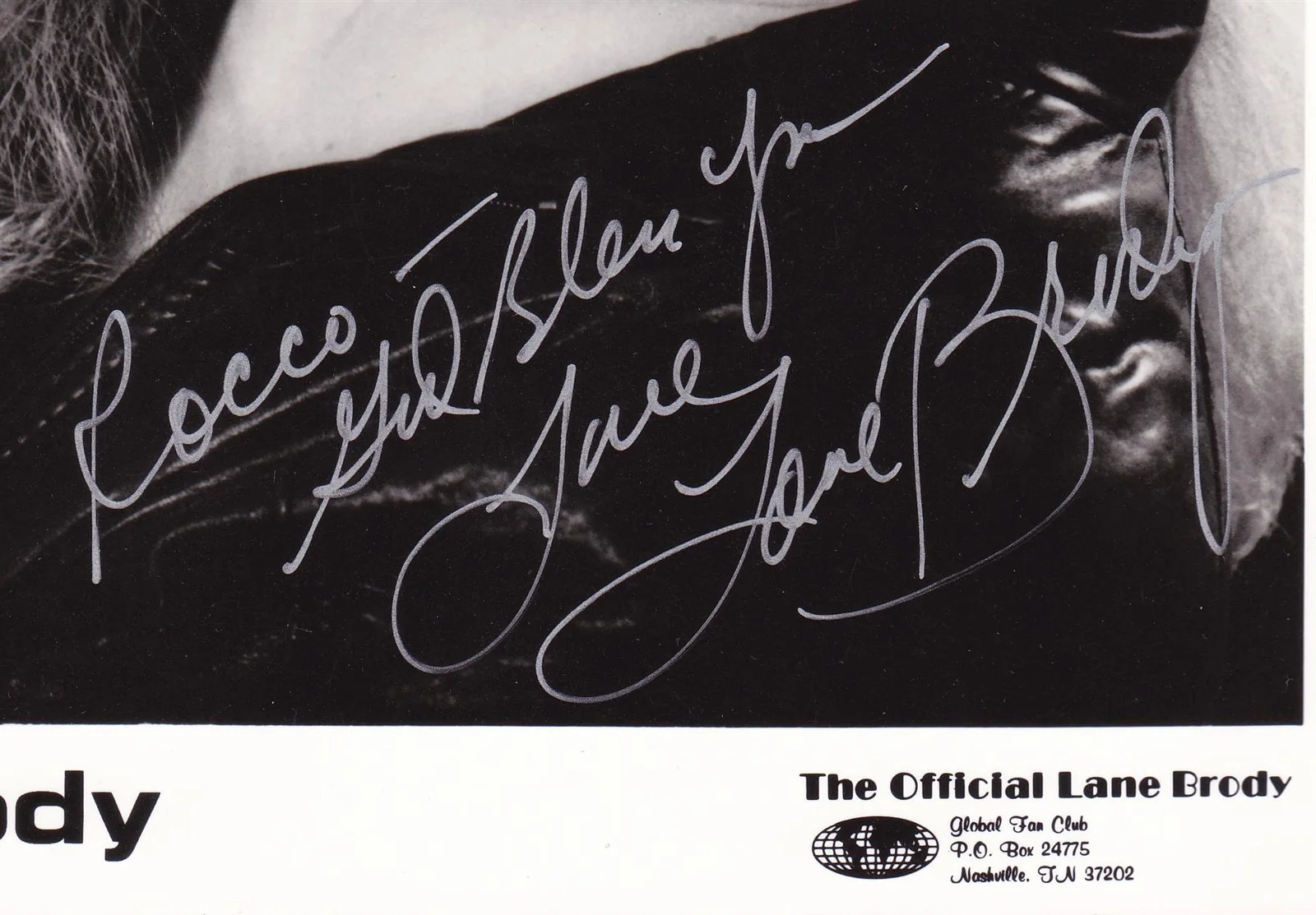 Lane Brody, Country Singer - Authentic Signed Autograph 8x10 Photo, изображение 2