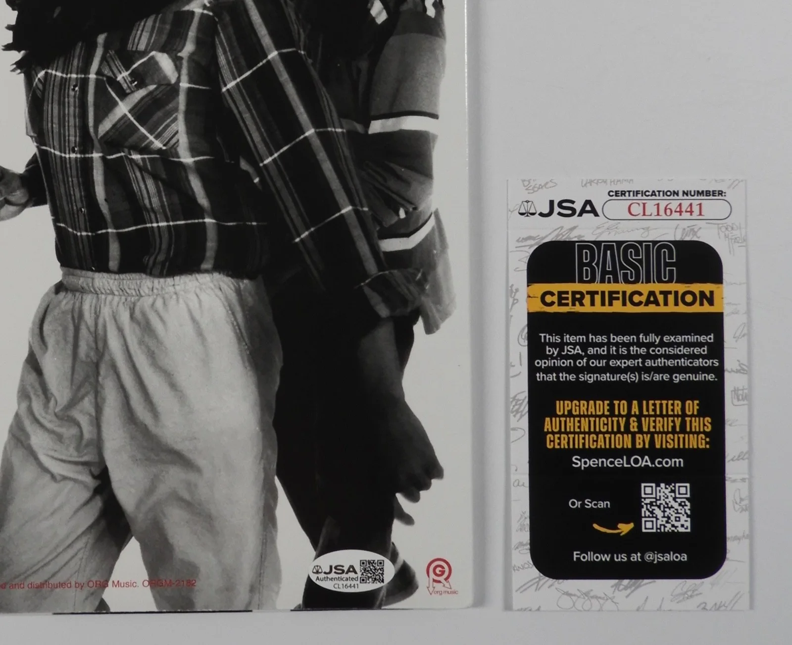 Bad Brains H.R. Signed JSA Autograph Album Vinyl Quickness HR, image 3