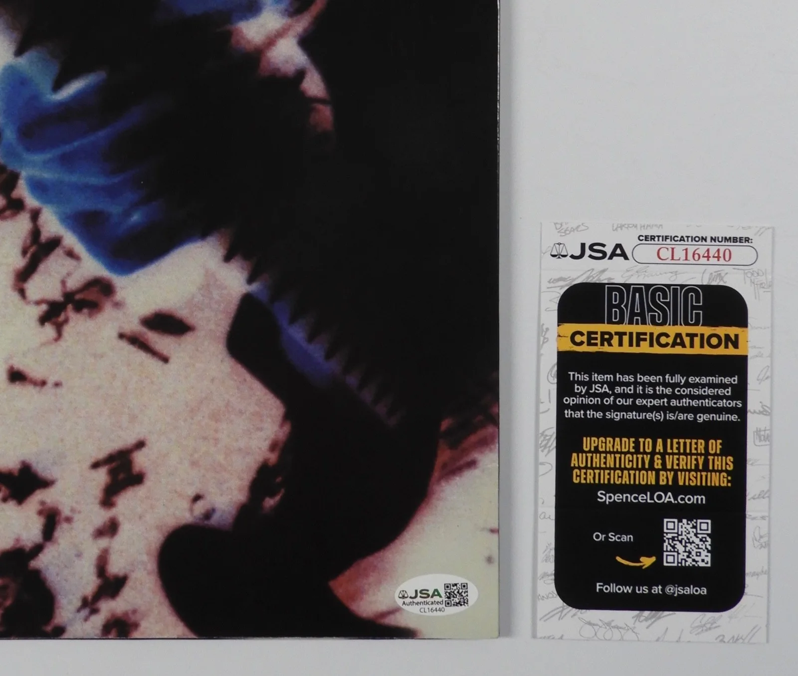 Bad Brains H.R. Signed JSA Autograph Album Vinyl Live In Amsterdam HR, изображение 3