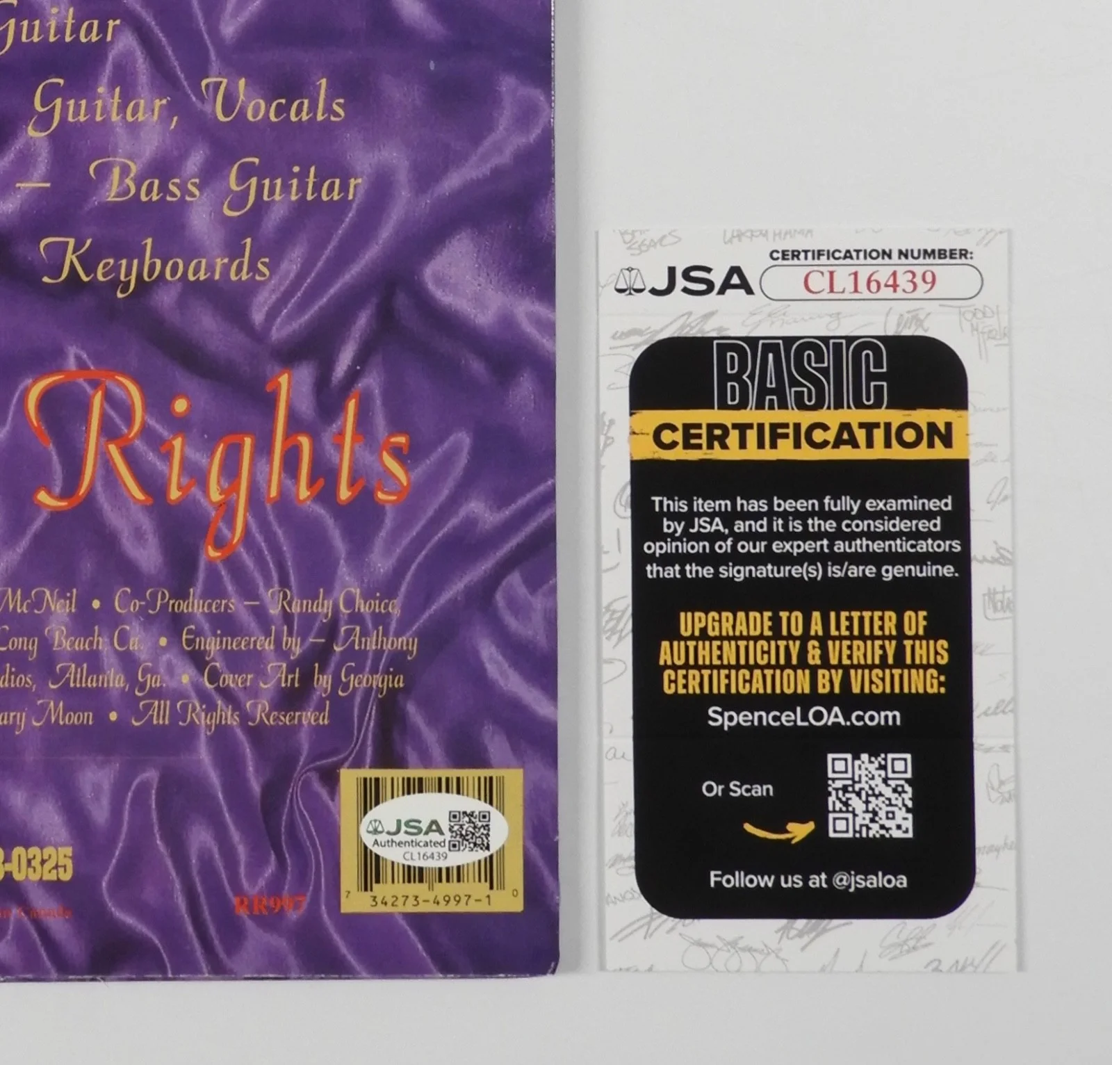 Bad Brains H.R. Signed JSA Autograph Album Vinyl Our Faith HR, изображение 3