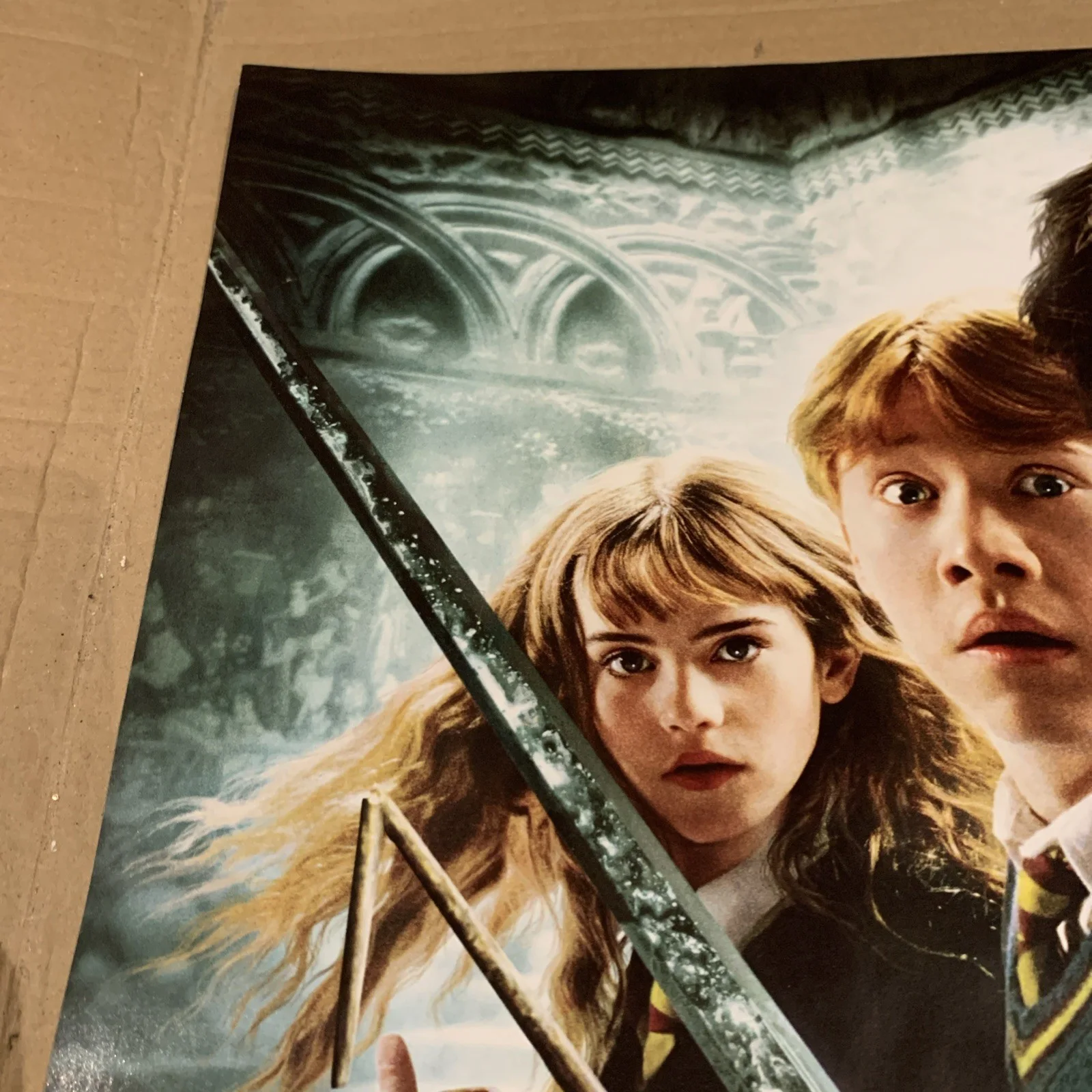 Harry Potter & The Chamber of Secrets Rare UK Promo Poster for DVD Release, изображение 2