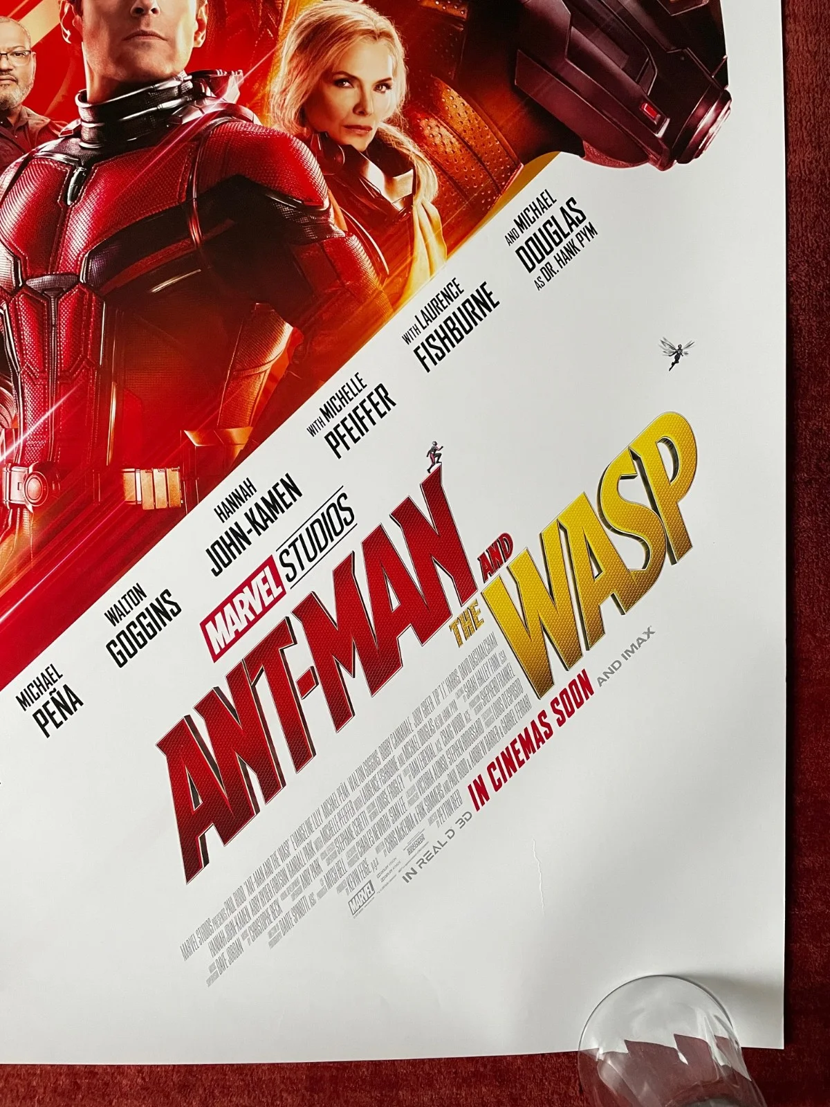 ANT-MAN AND THE WASP (2018) Original UK One Sheet Movie Poster Paul Rudd, изображение 5