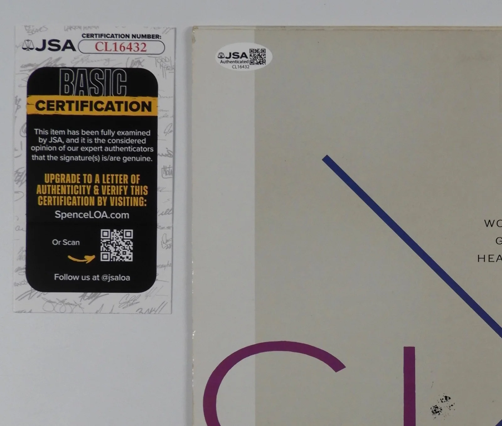 Culture Club Signed Autograph Album JSA Record Vinyl Boy George +, изображение 3