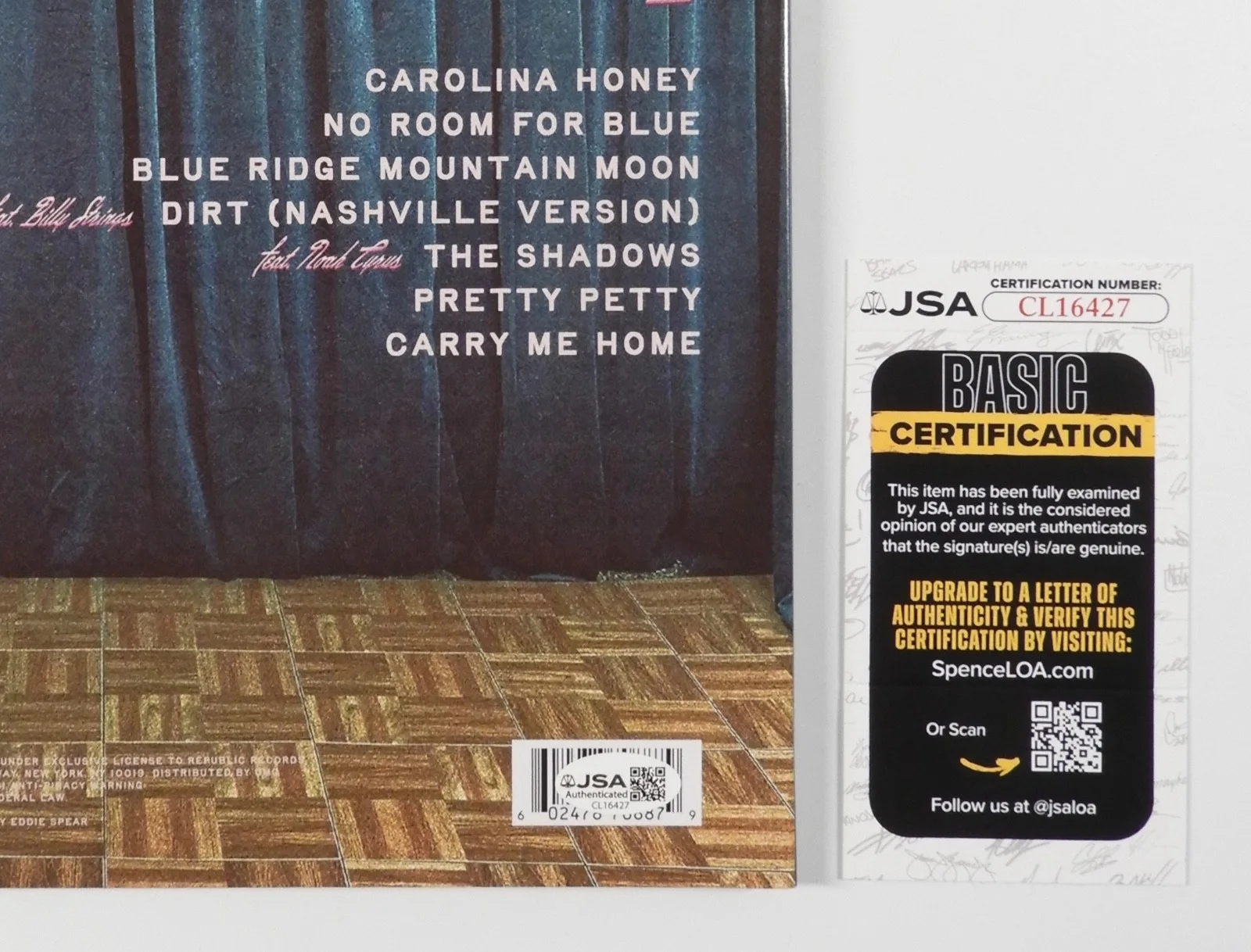 Marcus King JSA Signed Autograph Record Album Vinyl Darling Blue, image 4