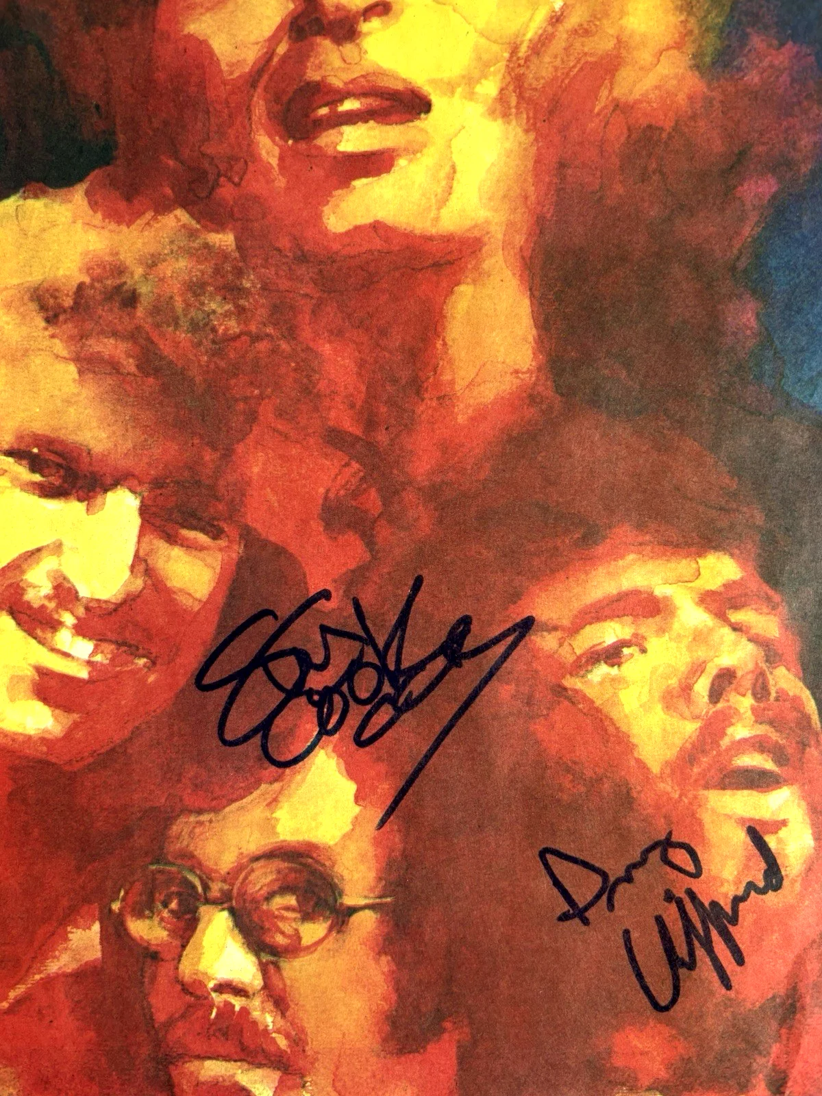 CREEDENCE CLEARWATER REVIVAL Signed 12”x12” SLEEVE Vinyl LP PSA DNA x2 Fogerty, изображение 3