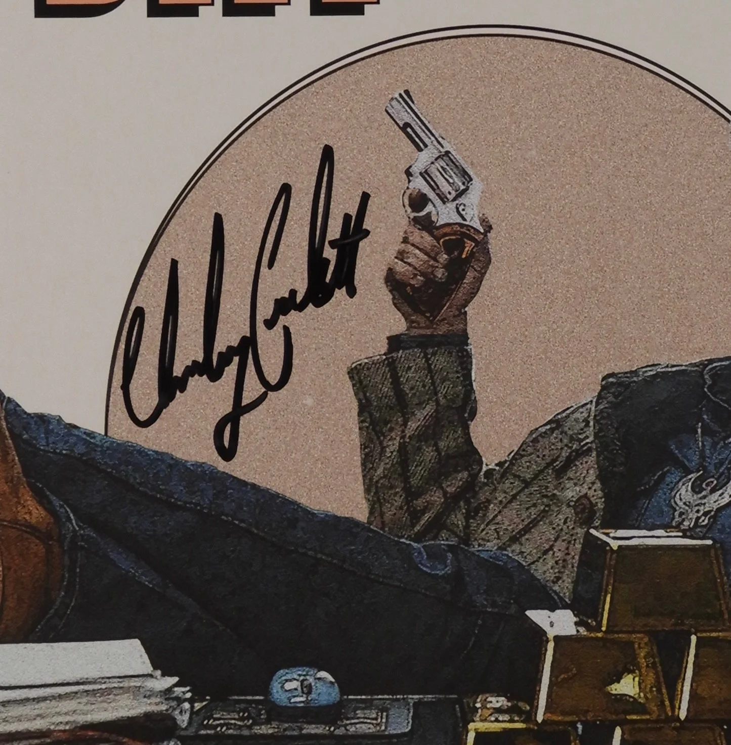 Charley Crockett JSA Signed Autograph Record Album Vinyl Dollar A Day, изображение 2