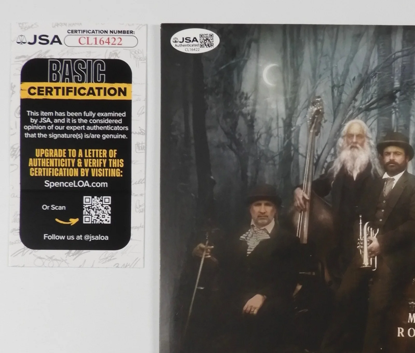 John C. Reilly Signed Autograph Album JSA Record Vinyl Mister Romantic, image 4