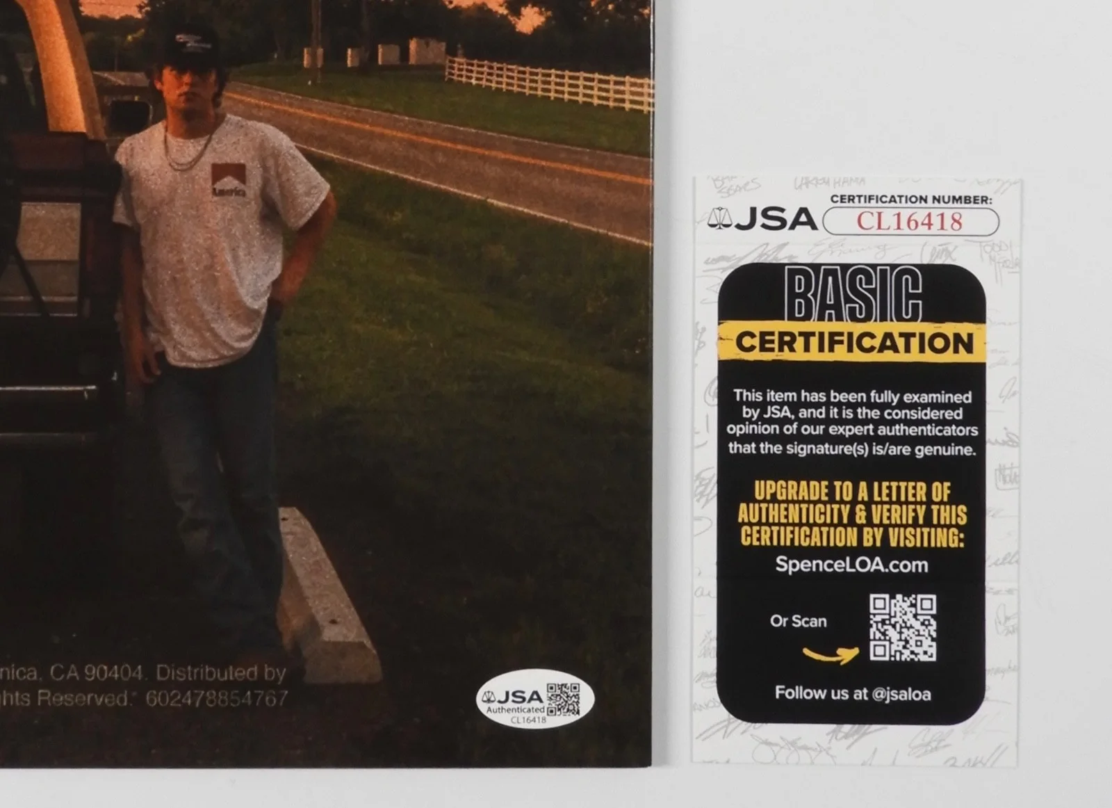 Vincent Mason JSA Signed Autograph Album Record Vinyl There I Go, image 3