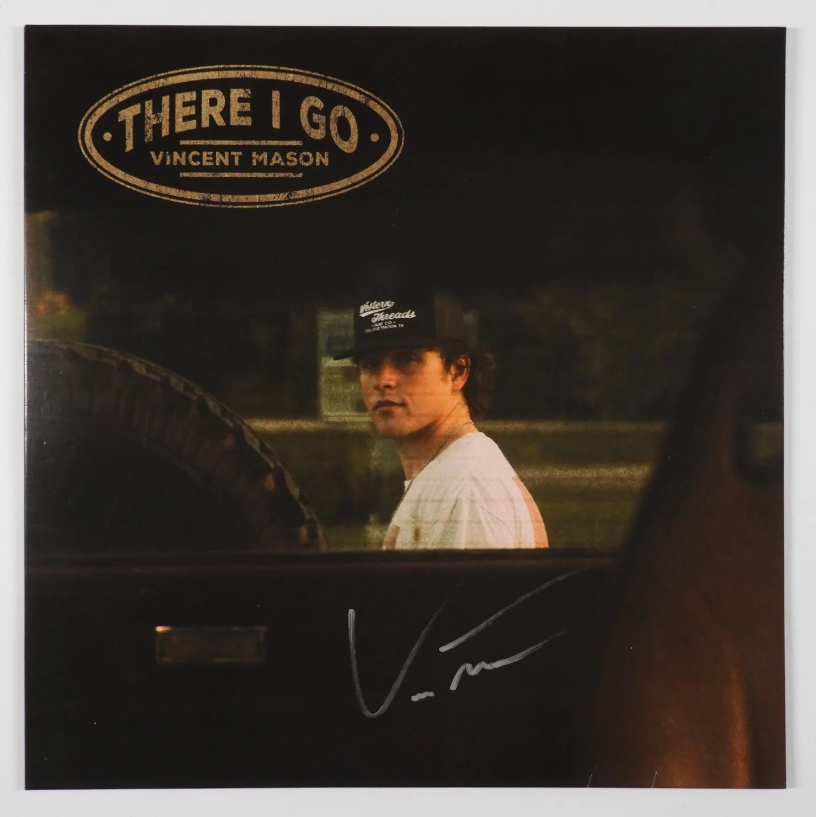 Vincent Mason JSA Signed Autograph Album Record Vinyl There I Go, изображение 2