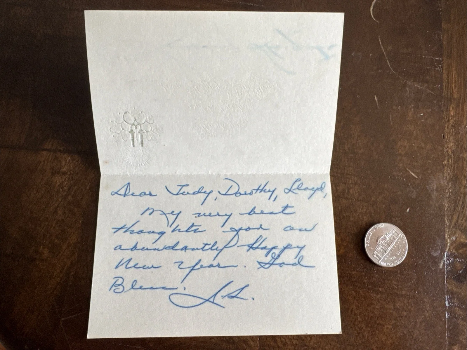 Jane Shigeta — James Shigeta Signed AUTOGRAPHED Christmas Card Actor DIED HARD Died 2014, image 3