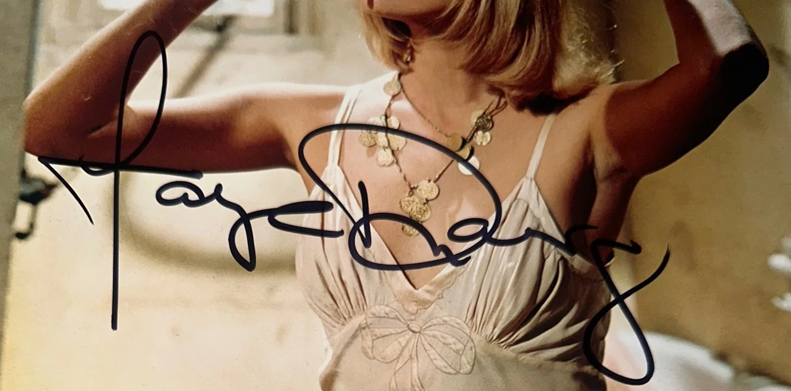 FAYE DUNAWAY SIGNED PHOTO 8 X 10 AUTOGRAPHED BONNIE AND CLYDE, изображение 2