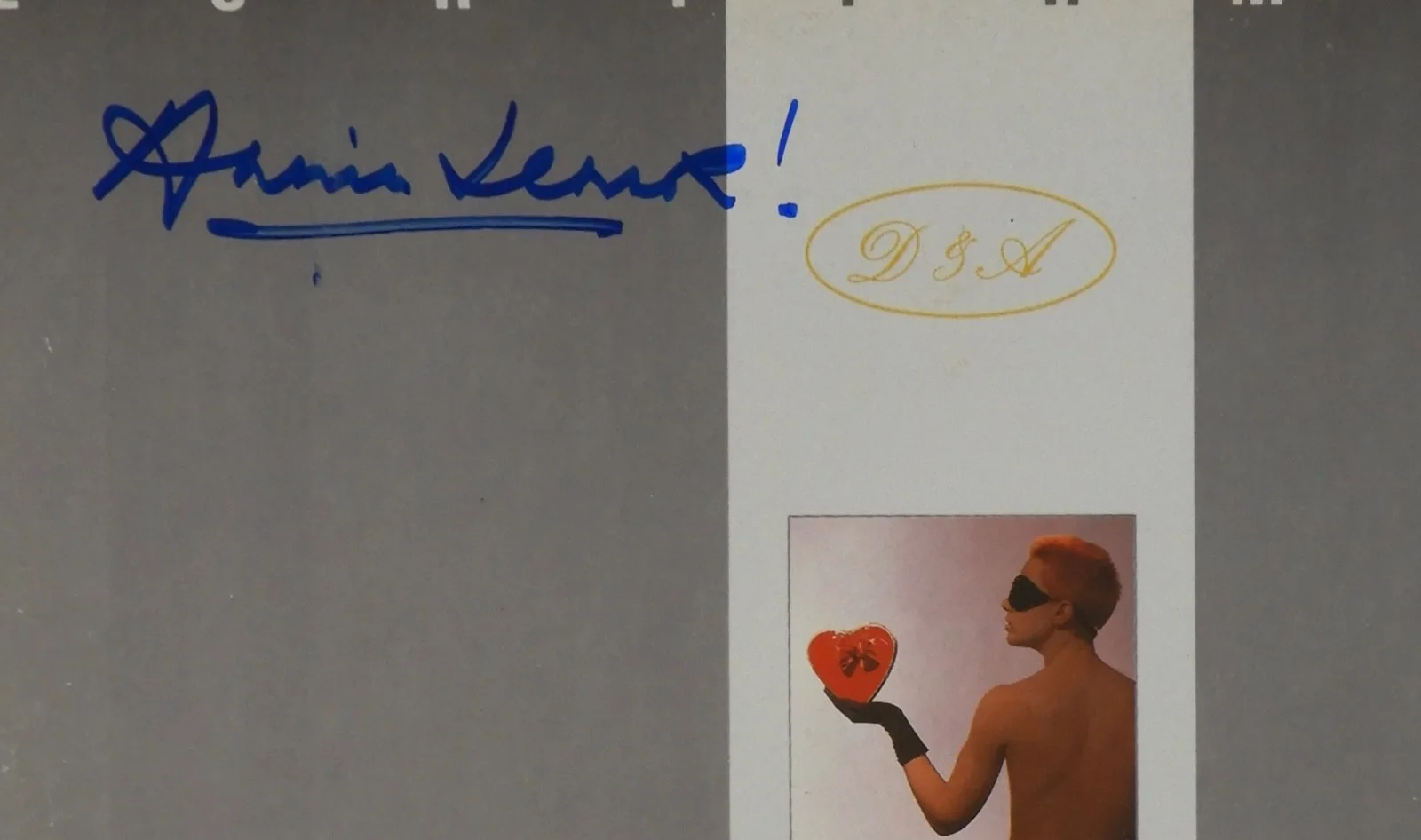 Annie Lennox Signed Autograph Album JSA Record Vinyl Eurythmic Sweet Dreams, изображение 2