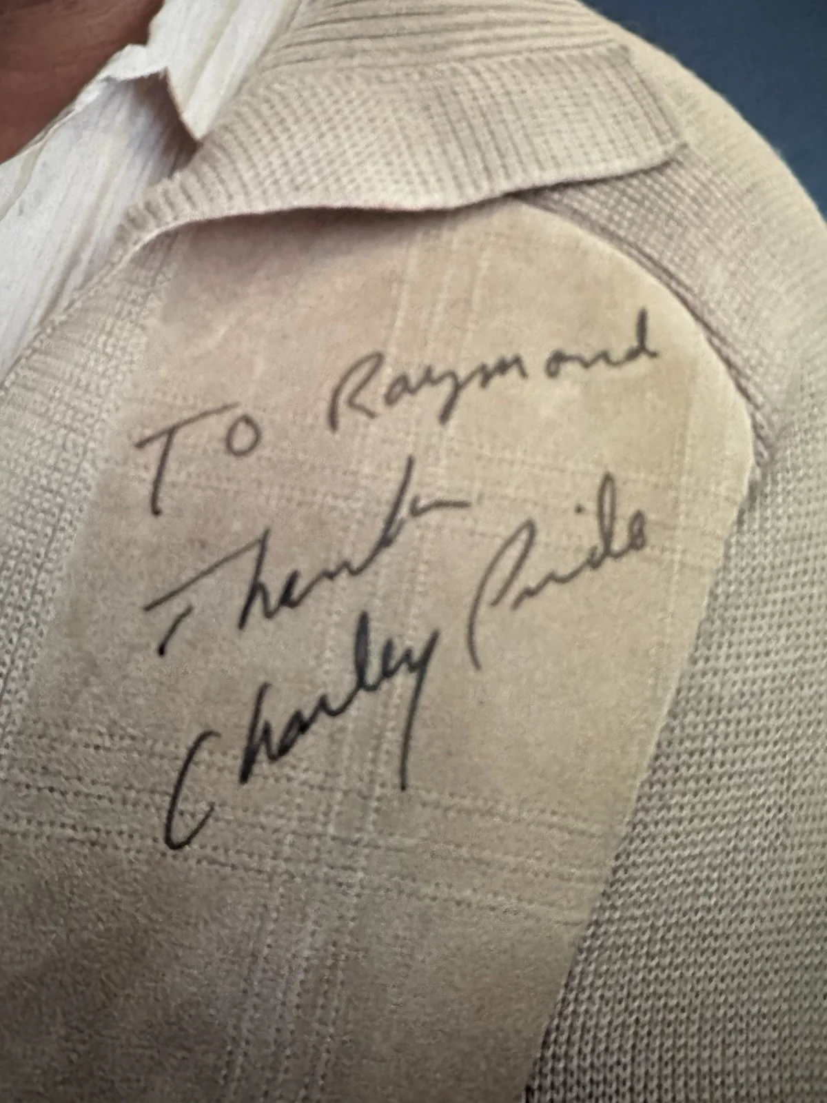 Charlie Pride Signed 8x10 Photo Mueller COA Country Singer Music Legend, изображение 3