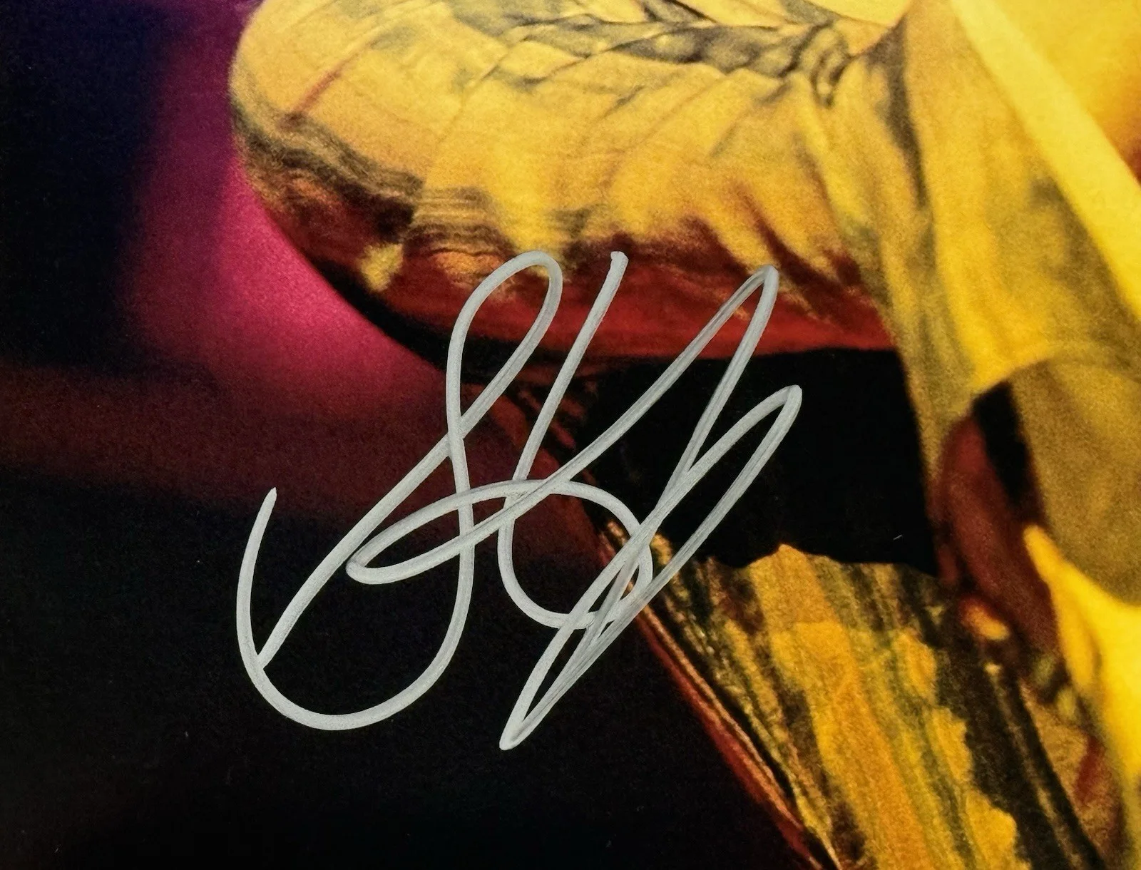 Steven Tyler signed Photo Aerosmith in concert 8x10 beckett coa, изображение 2