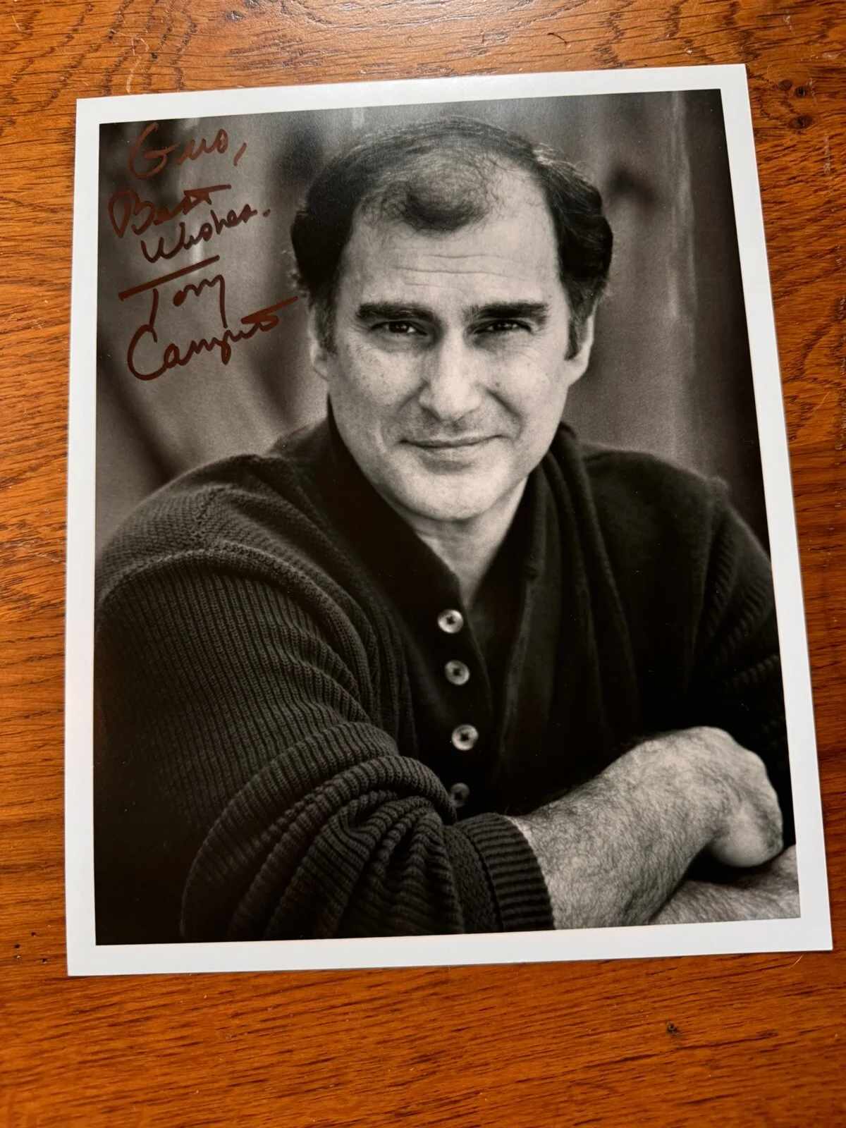 Tony Campisi - 8x10 Photo -Autographed -Actor - Law & Order SVU, изображение 2