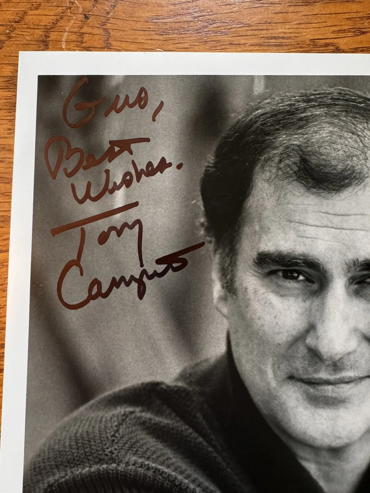 Tony Campisi - 8x10 Photo -Autographed -Actor - Law & Order SVU, изображение 4