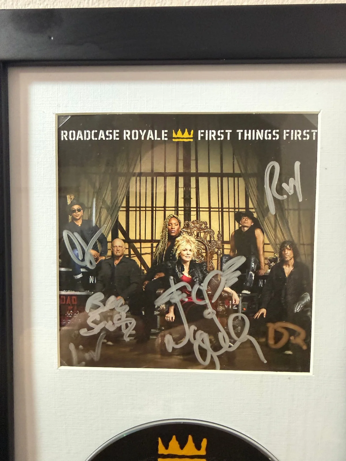 Nancy Wilson Heart Roadcase Royale Signed "First Things First" Framed CD 2017, image 2