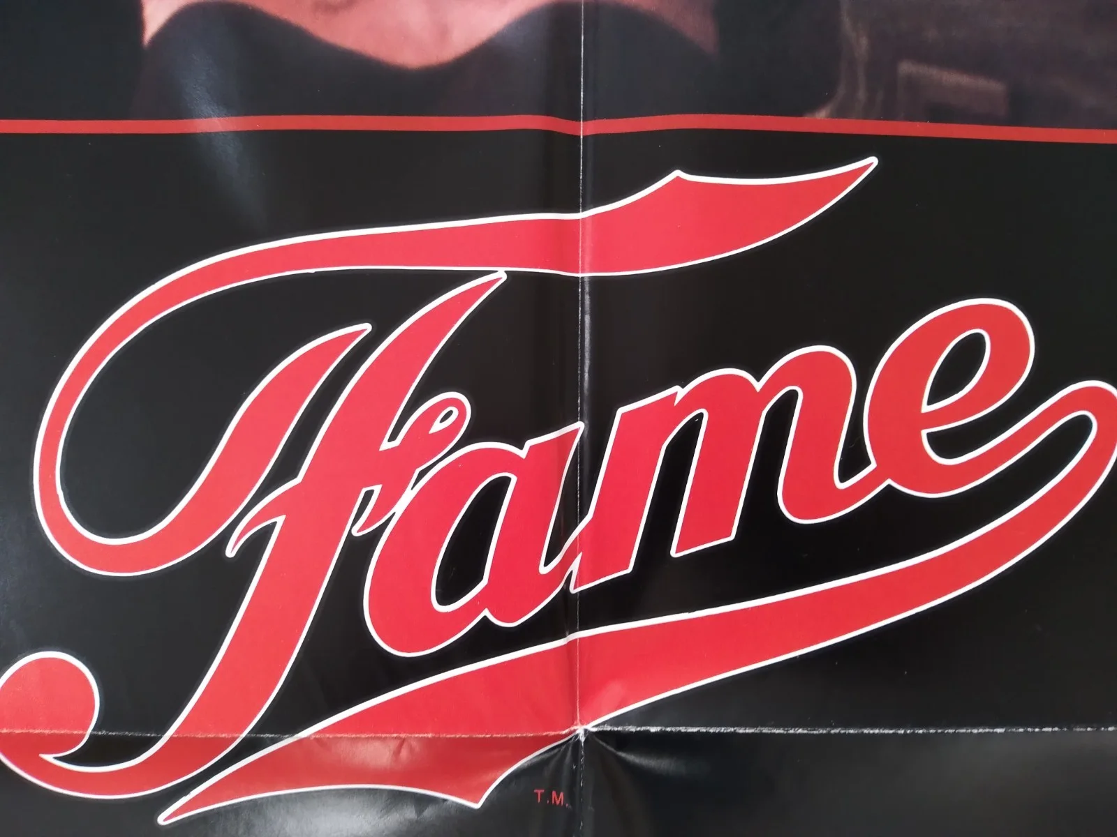 Fame original movie 1980 poster US one sheet, изображение 2