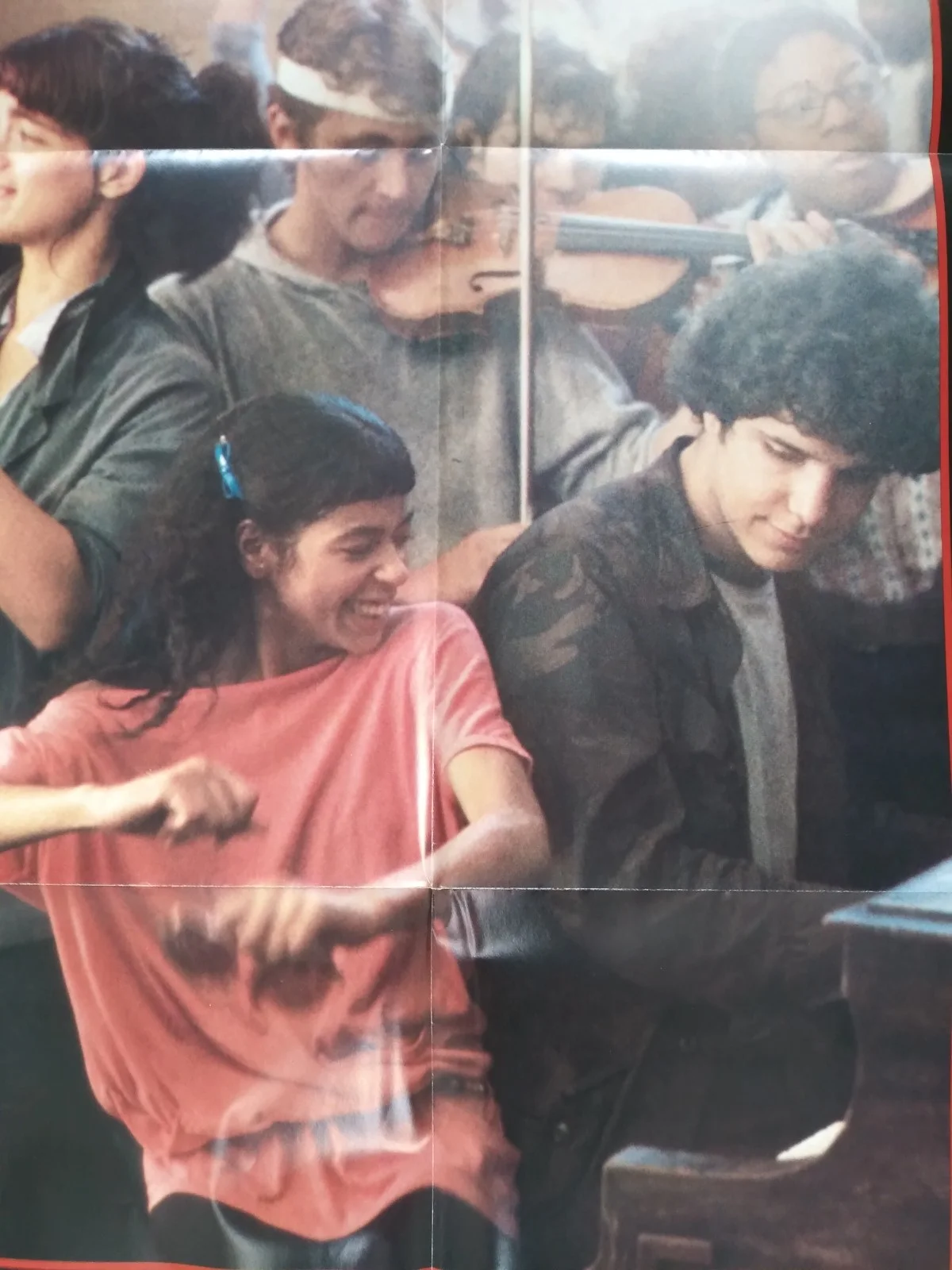 Fame original movie 1980 poster US one sheet, изображение 3
