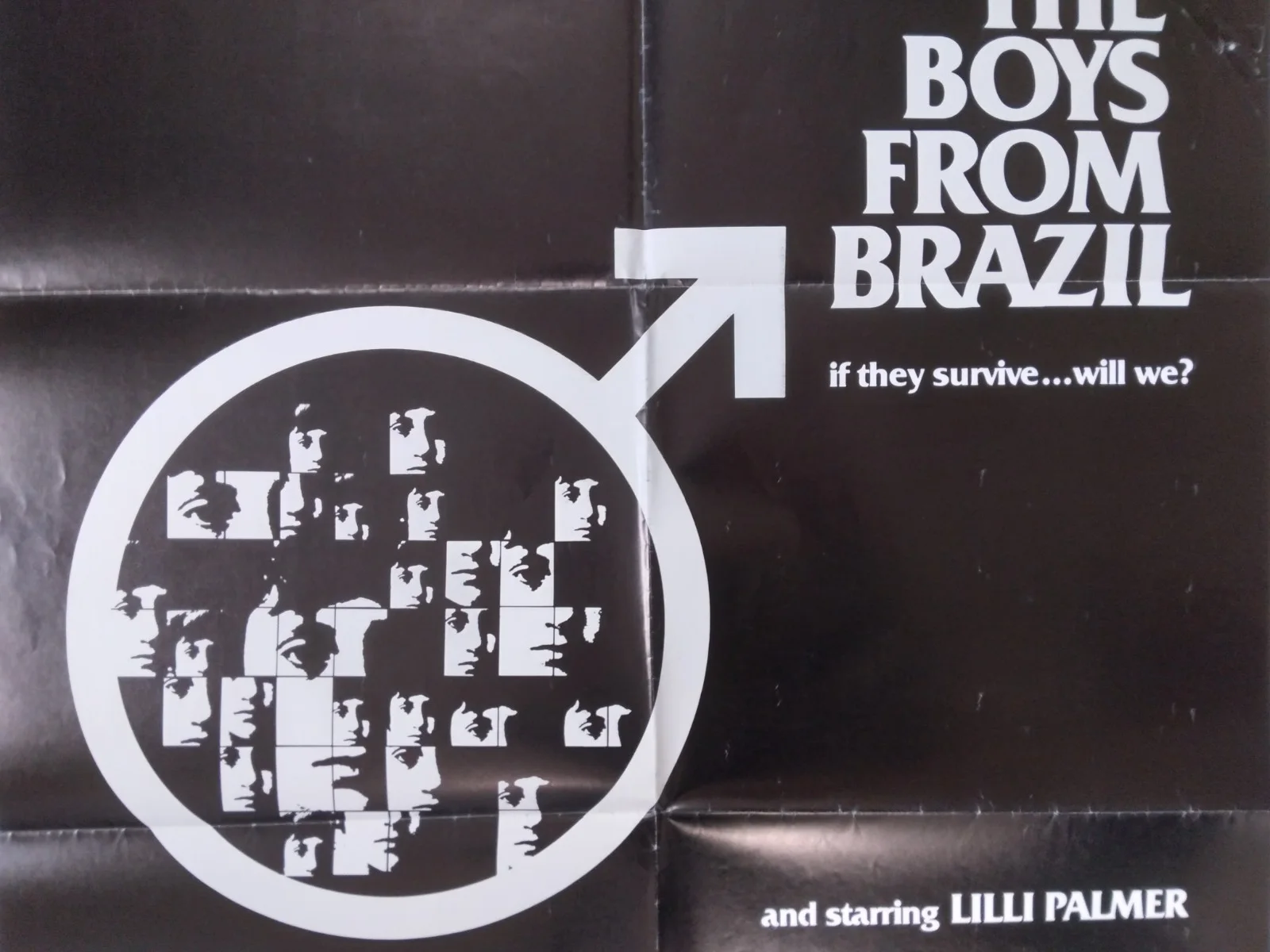 The Boys from Brazil original movie 1978 poster US one sheet, изображение 3