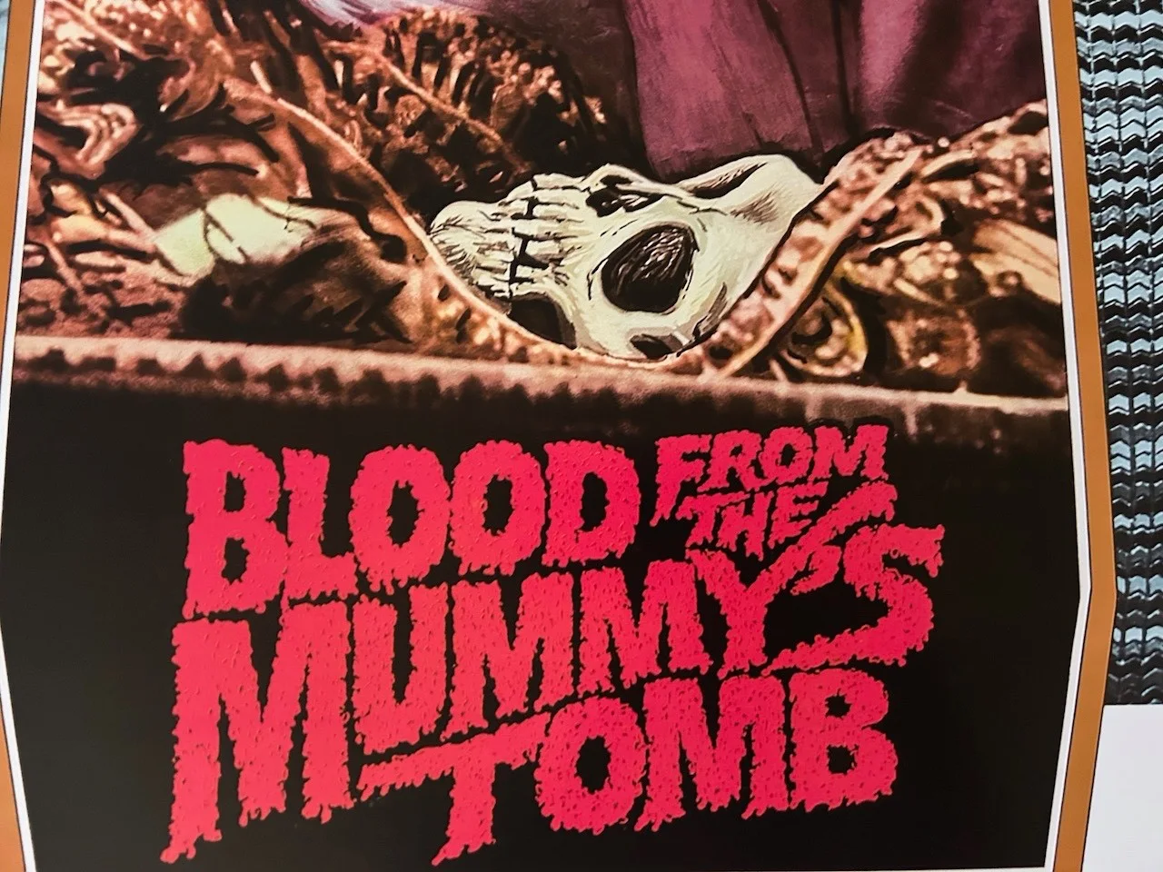 Poster Blood From The Mummy's Tomb 43cm x 65cm (A Bit Bigger Than A2), image 5