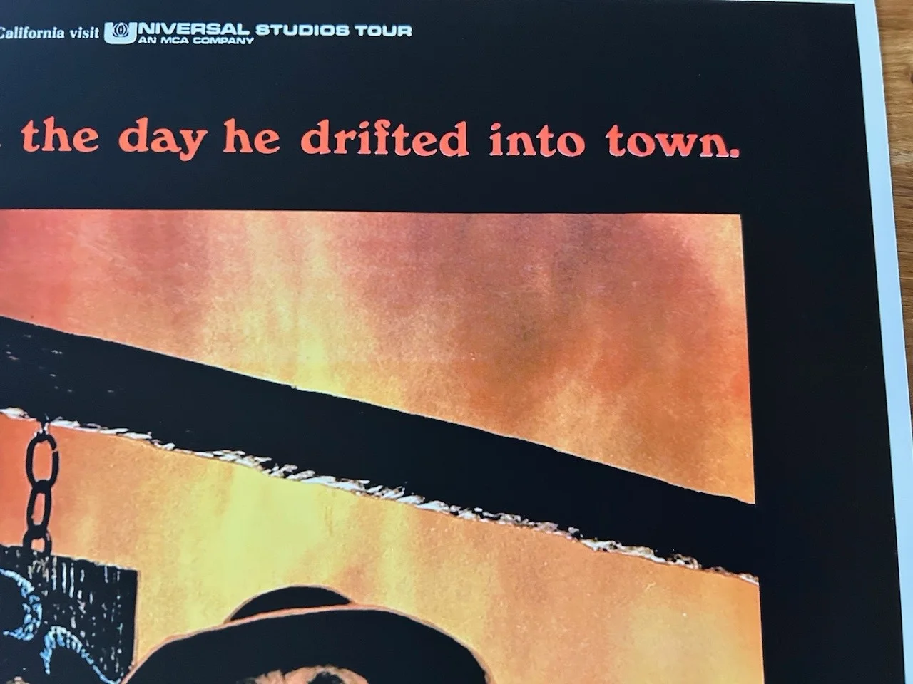 Clint Eastwood High Plains Drifter poster 660mm x 430mm, image 4