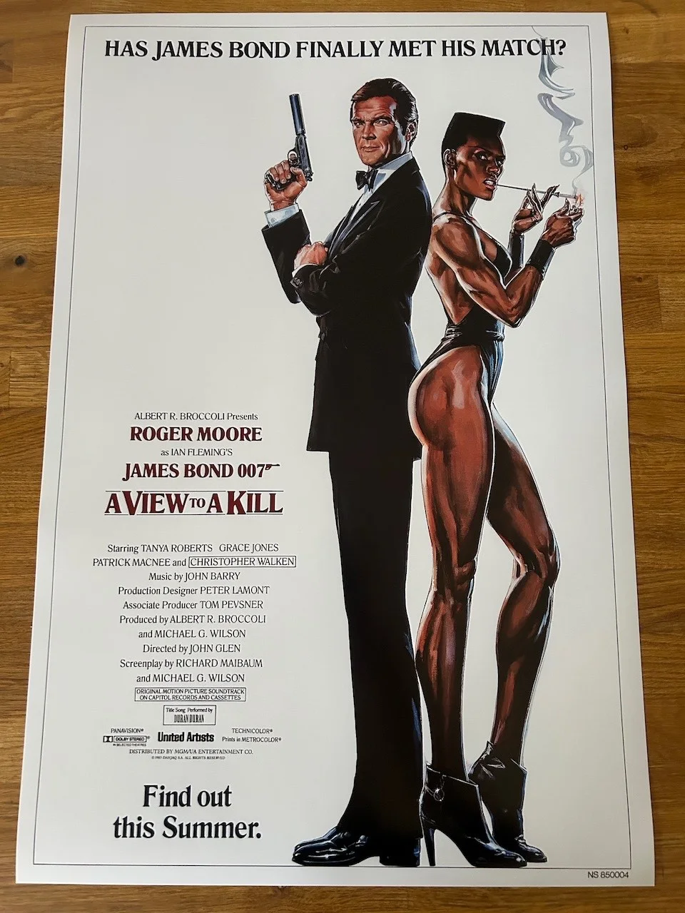 Poster James Bond View to a Kill (size 430mm x 650mm), image 5