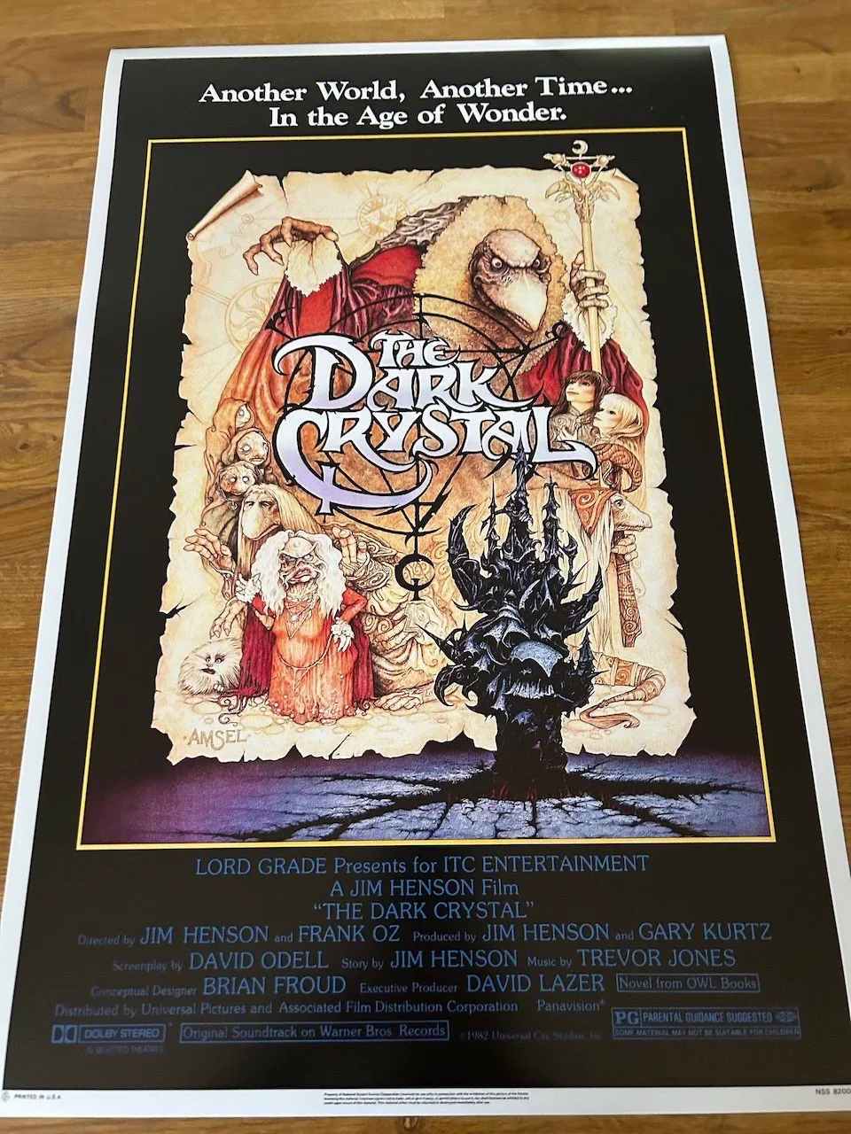Poster The Dark Crystal 430mm x 660mm bit bigger than A2, image 2