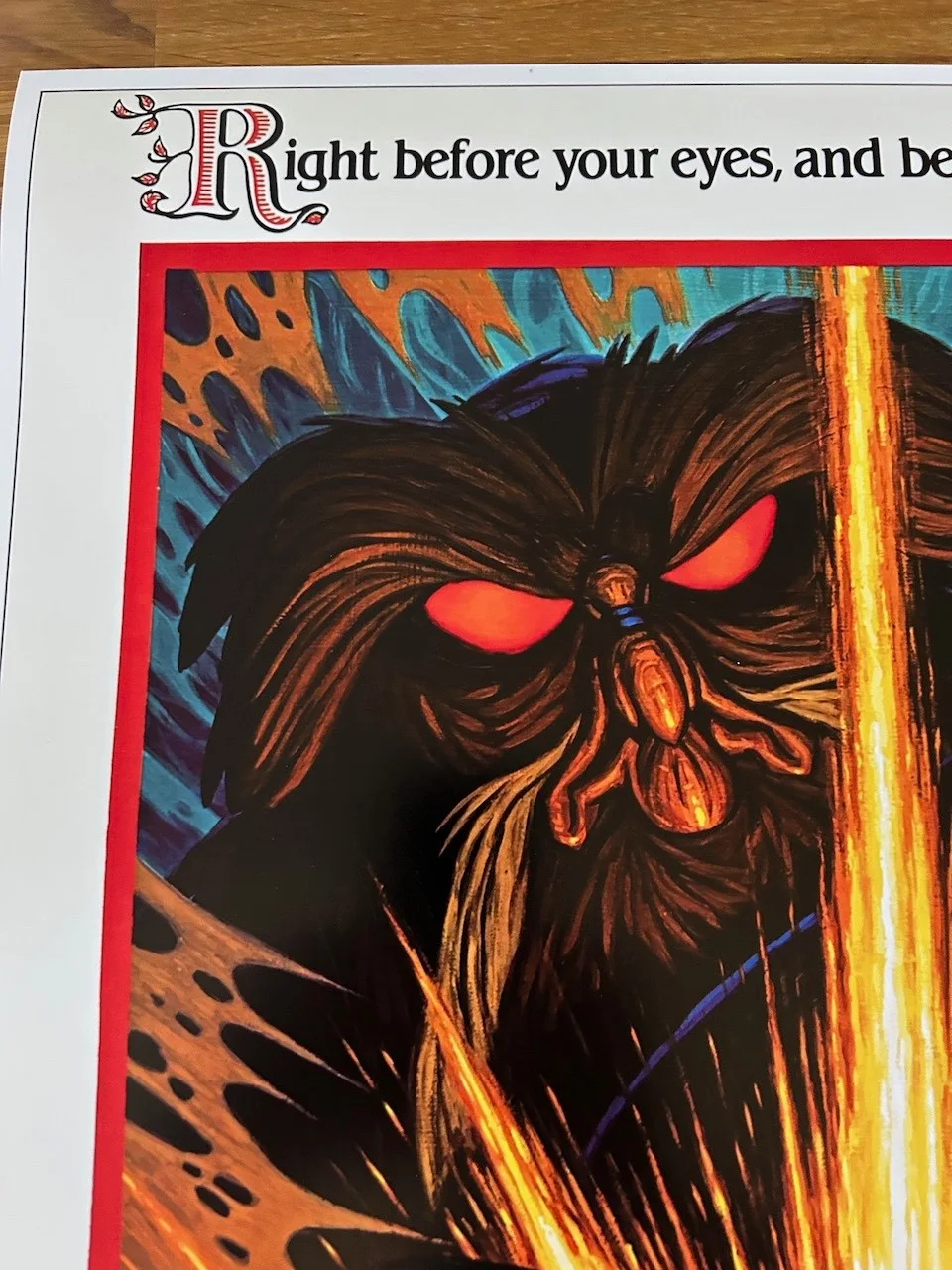 Poster The Secret of Nimh 430mm x 660mm bit bigger than A2, image 3