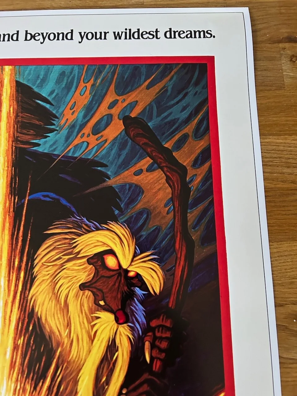 Poster The Secret of Nimh 430mm x 660mm bit bigger than A2, image 4
